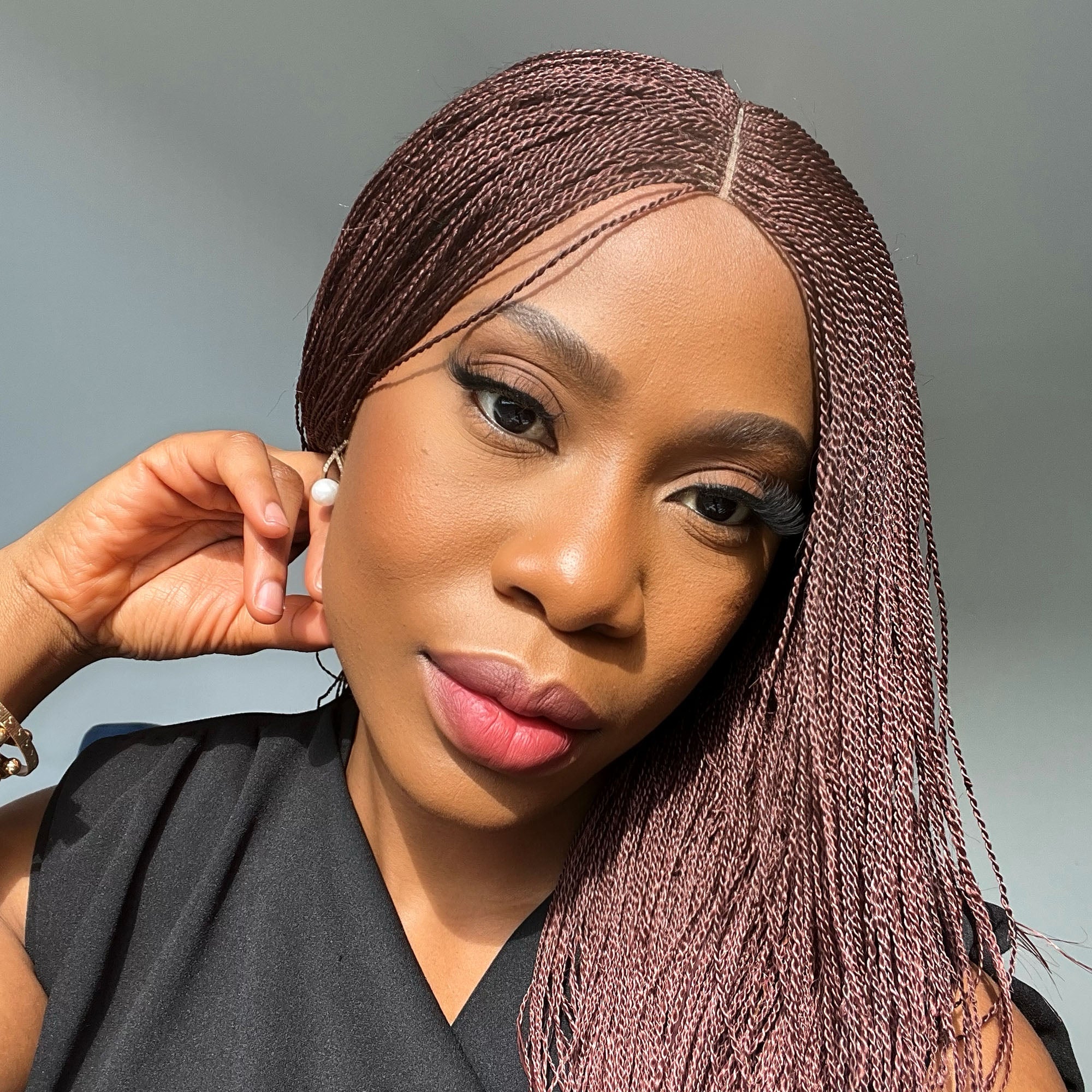 Unique Micro Needle Senegalese Twists Wig - #35 (20 inches)