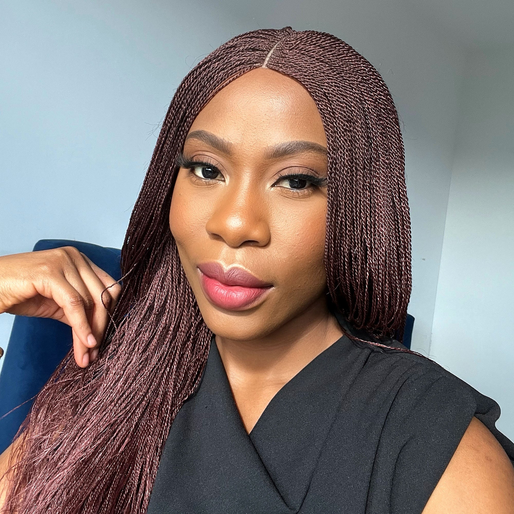 Unique Micro Needle Senegalese Twists Wig - #35 (20 inches)