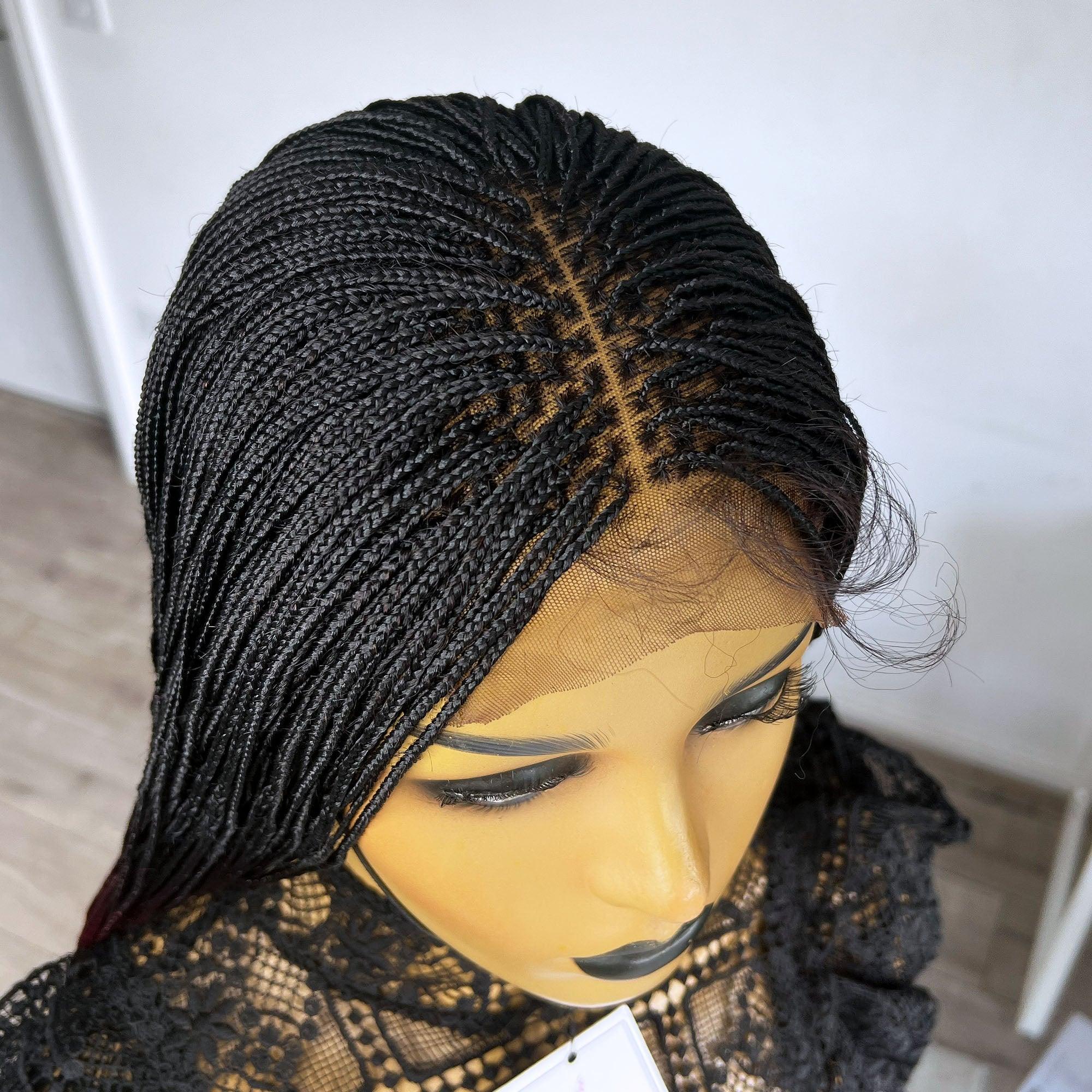Micro Knotless Braided Wig - UniqueBraidedWigs