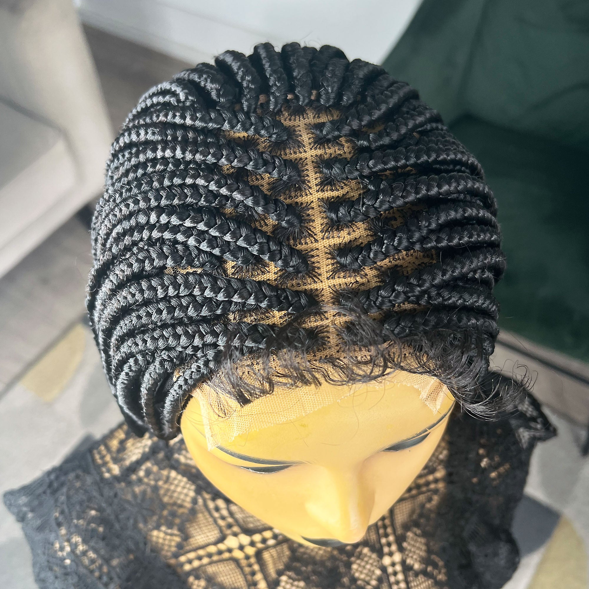 Box Braided Wig - Color 1, 20 inches