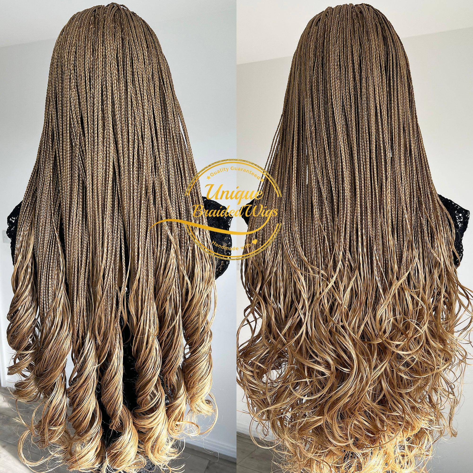 Naomi Curly Braids - Color 27 - UniqueBraidedWigs