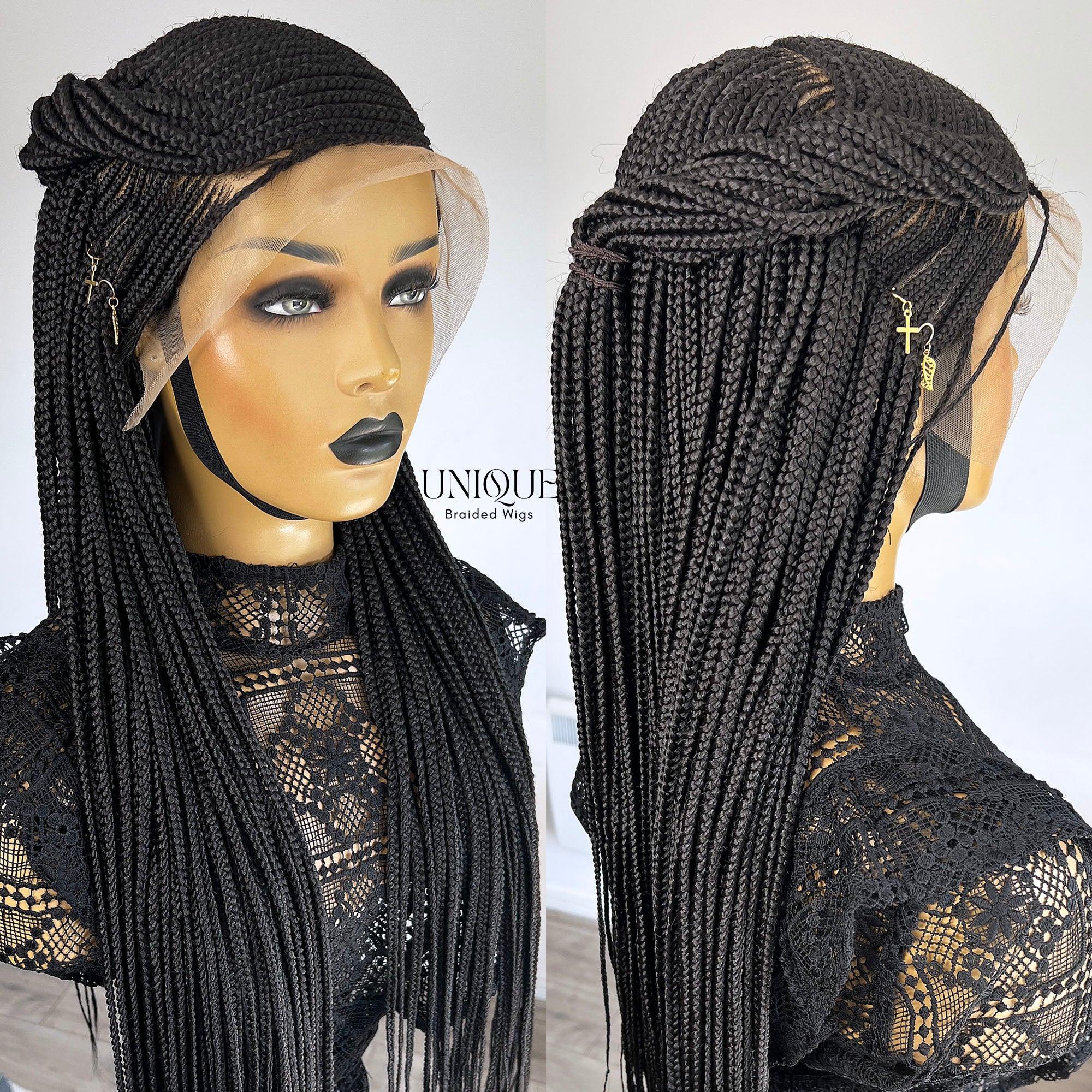 Cornrow Box Braided Wig - Nana - UniqueBraidedWigs