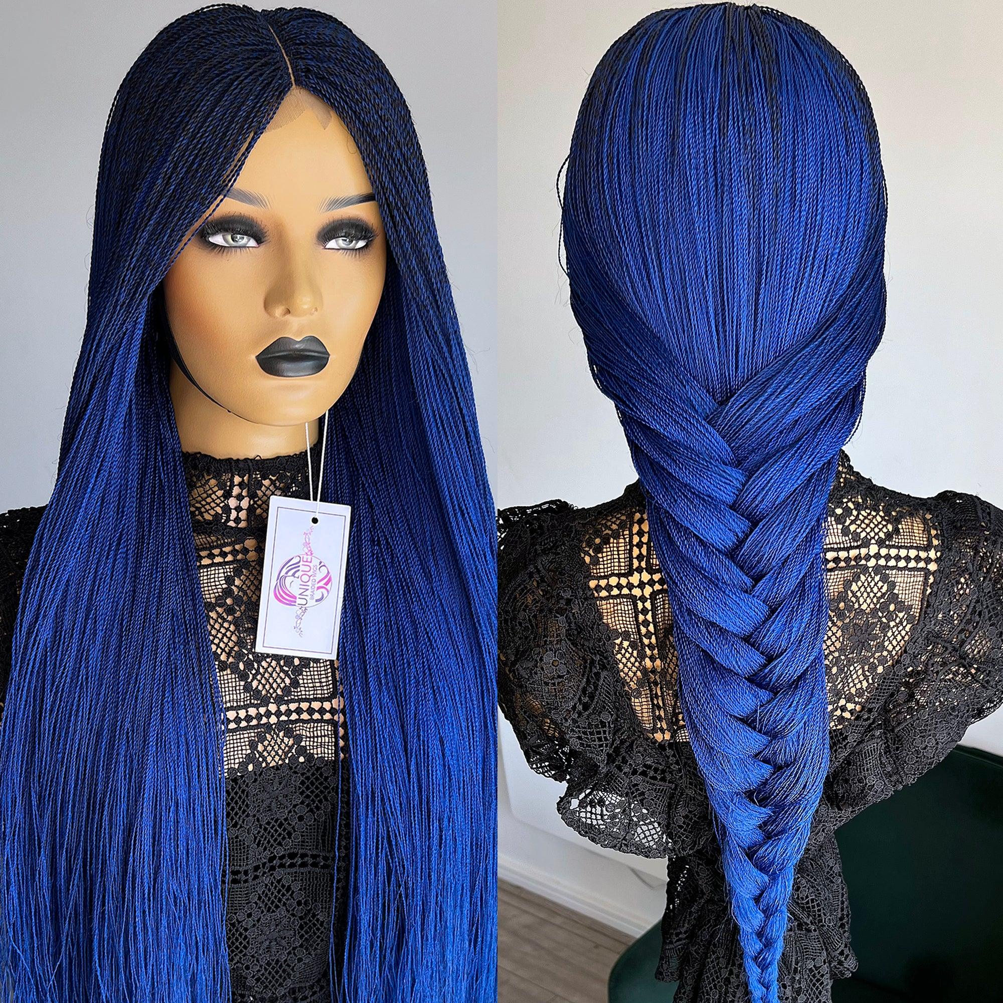 Micro Needle Senegalese Twists Wig - Naya - UniqueBraidedWigs