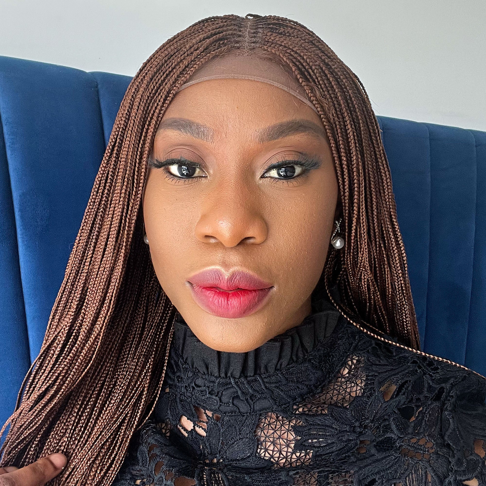 Micro Knotless Braided Wig - Color 30