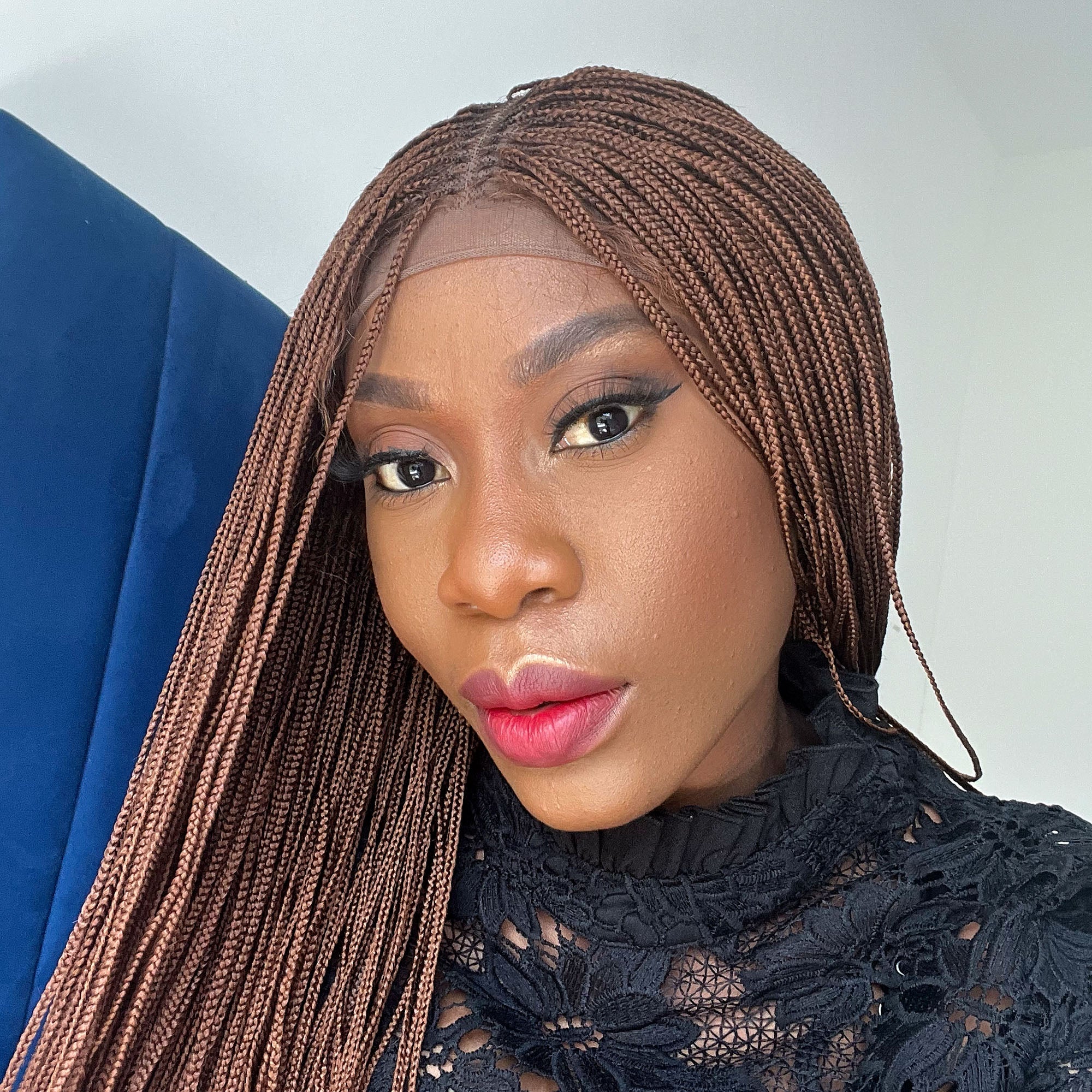 Micro Knotless Braided Wig - Color 30