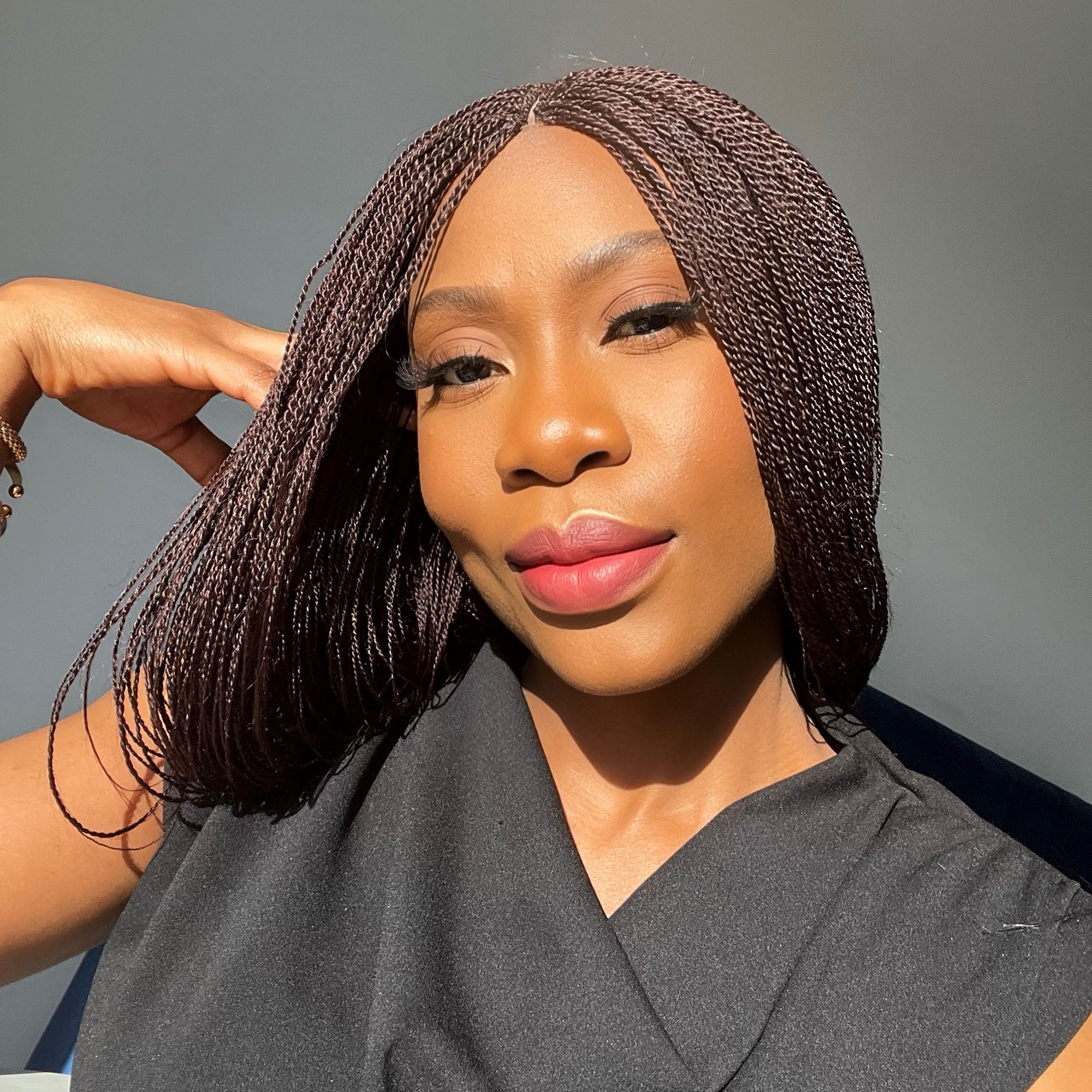 Unique Micro Needle Senegalese Twists Wig - #33 (20 inches)