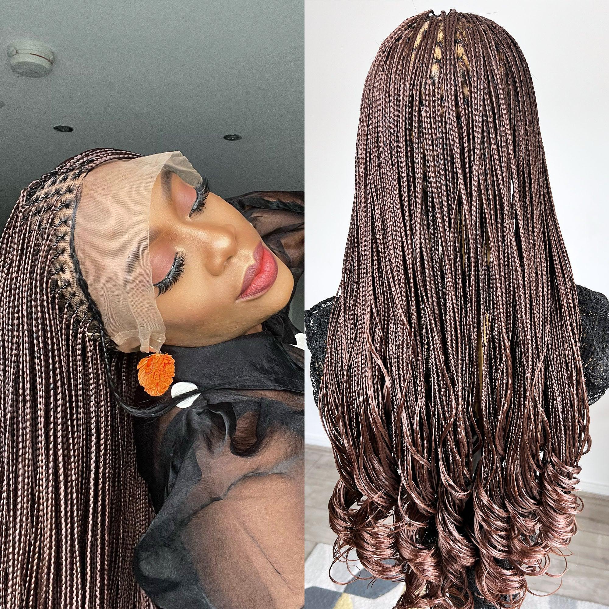 Naomi Curly Braids - Color 33 - UniqueBraidedWigs