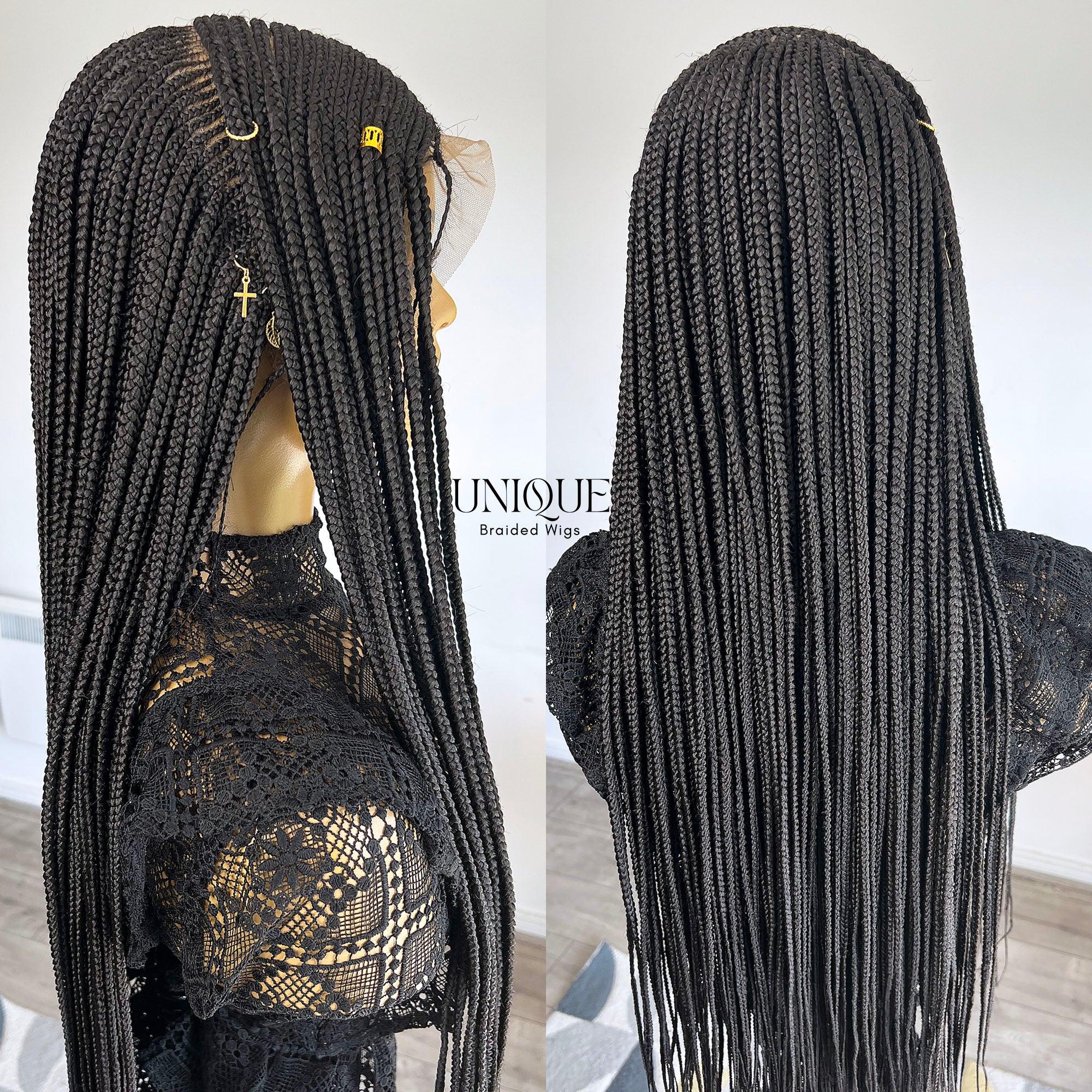 Cornrow Box Braided Wig - Nana - UniqueBraidedWigs
