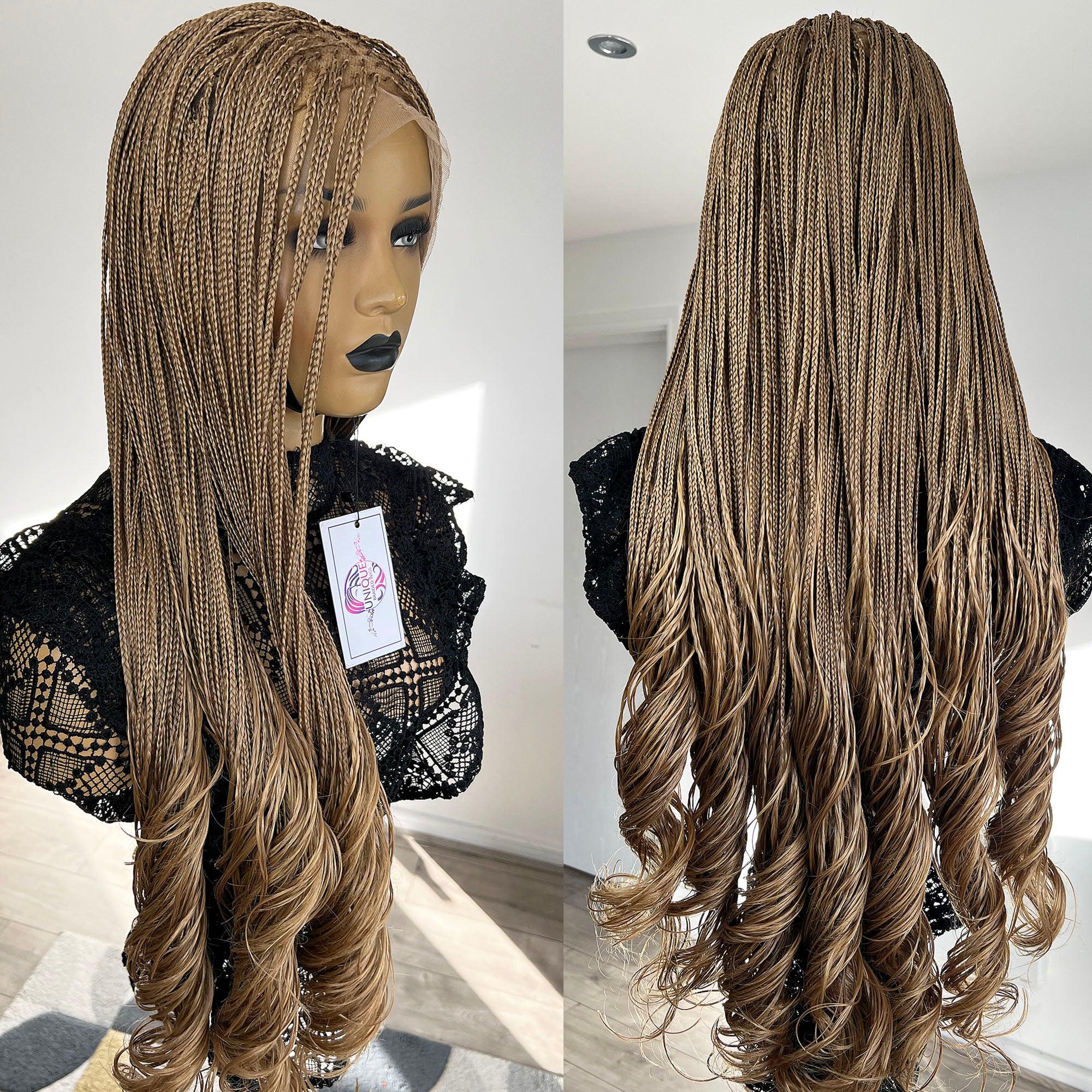 Naomi Curly Braids - Color 27 - UniqueBraidedWigs