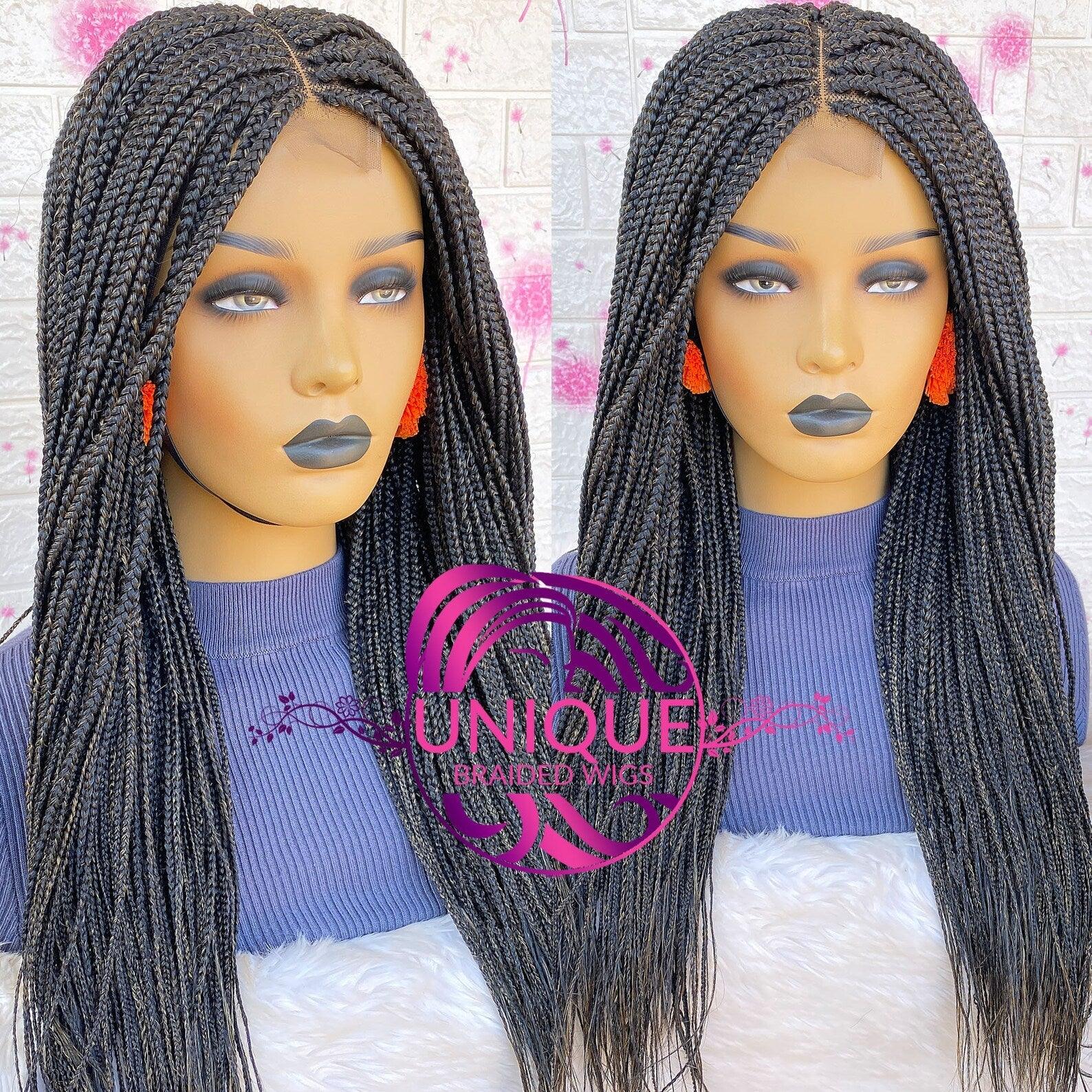 Box Braid Wigs - Tasha - UniqueBraidedWigs