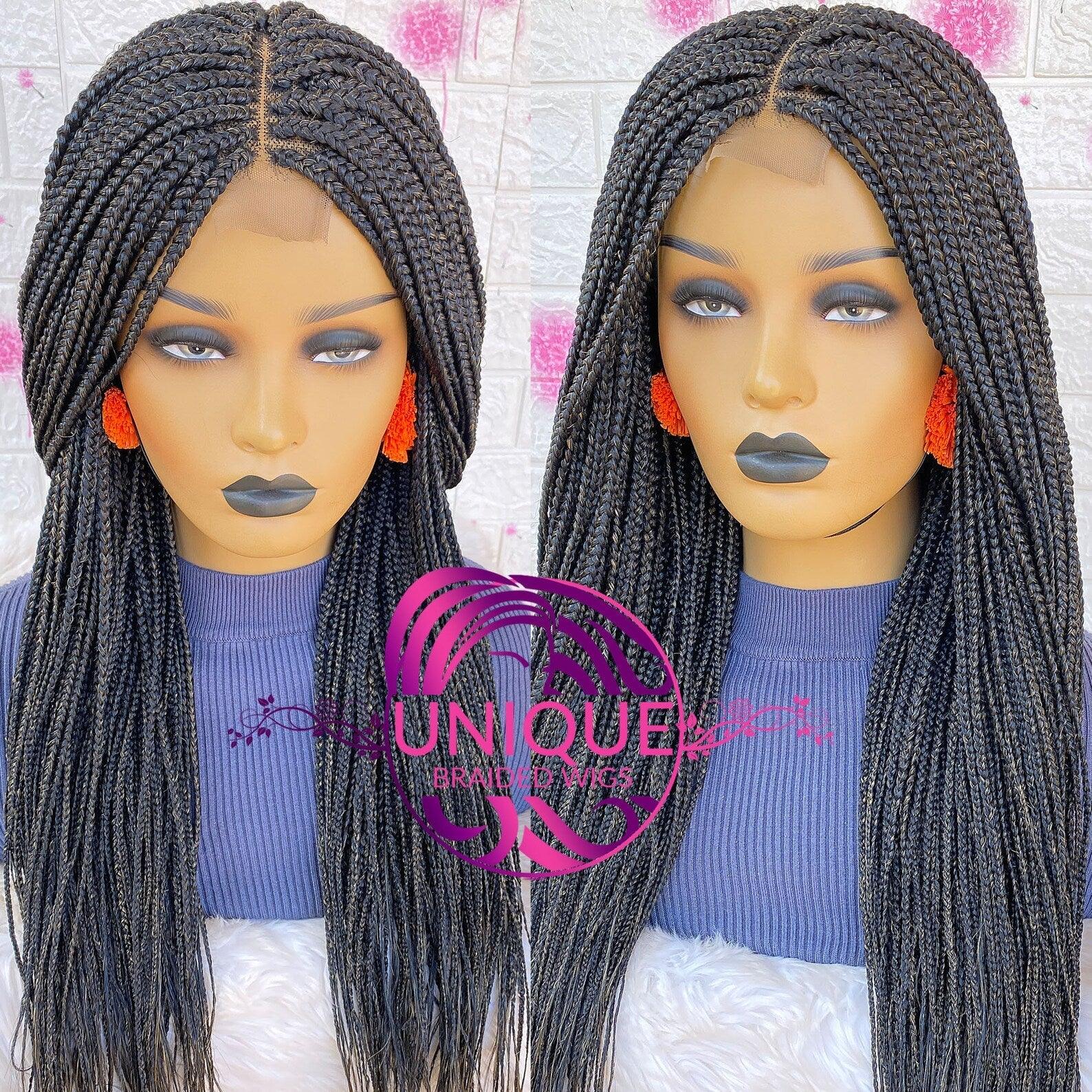 Box Braid Wigs - Tasha - UniqueBraidedWigs