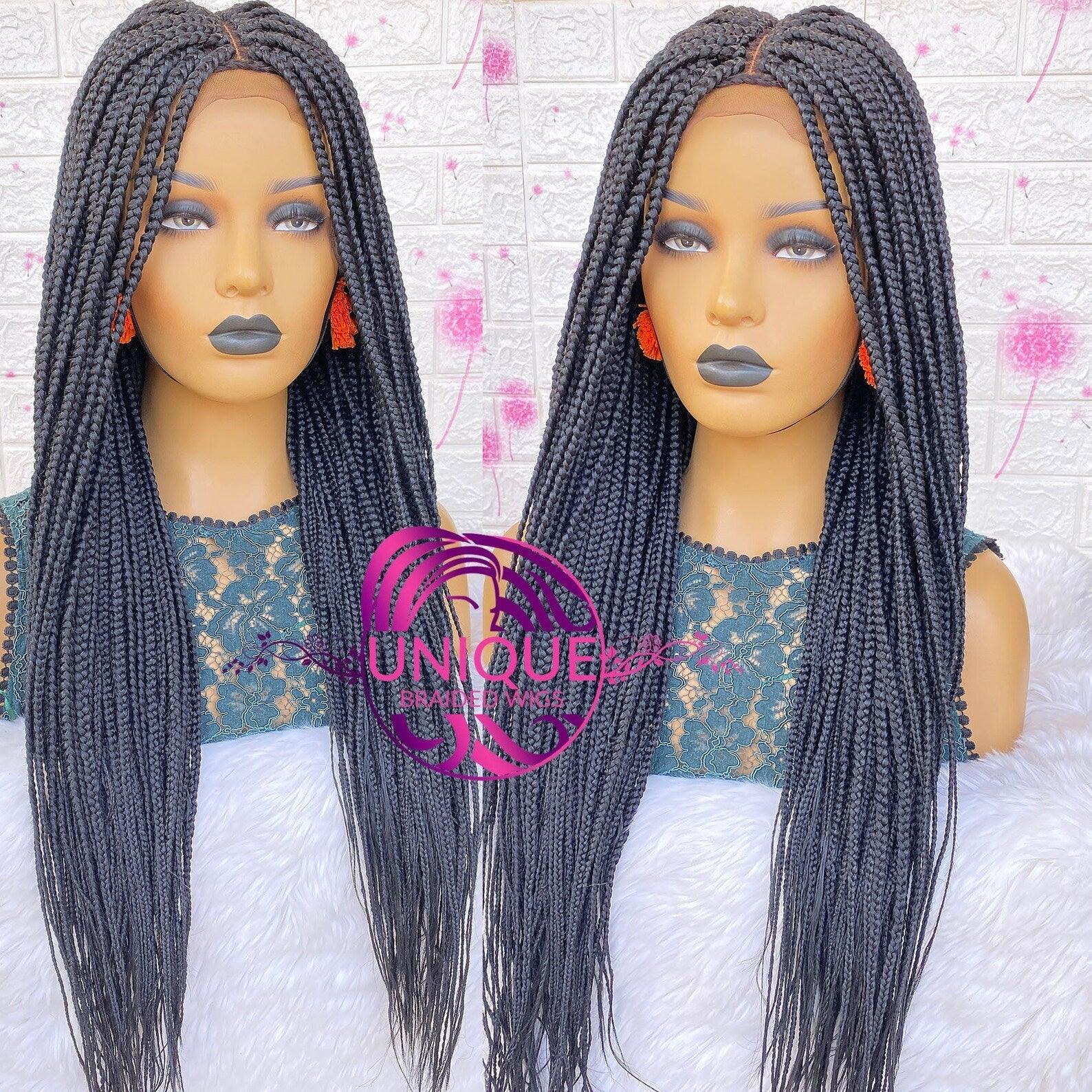 Box Braid Wigs - Tasha - UniqueBraidedWigs