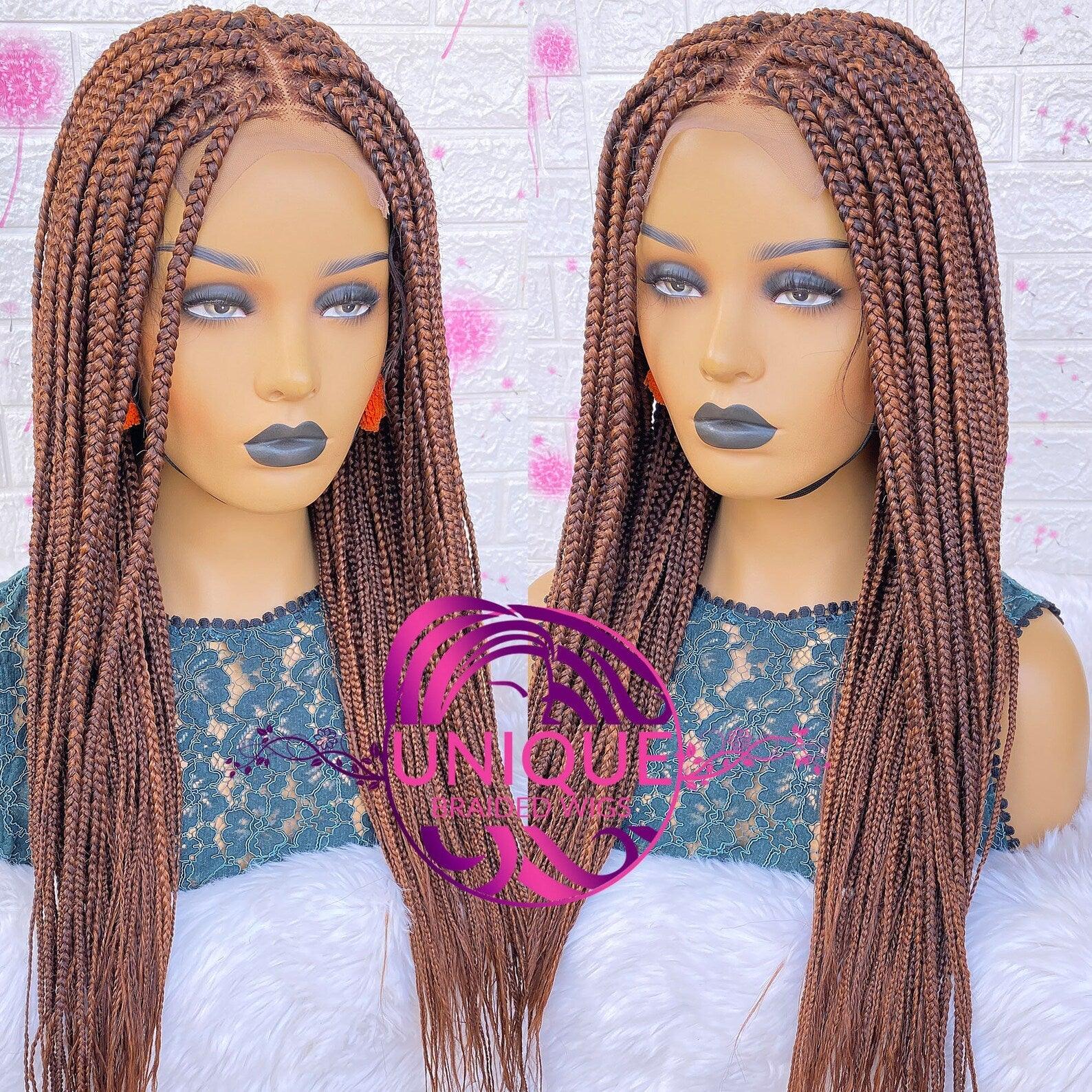 Box Braid Wigs - Tasha - UniqueBraidedWigs