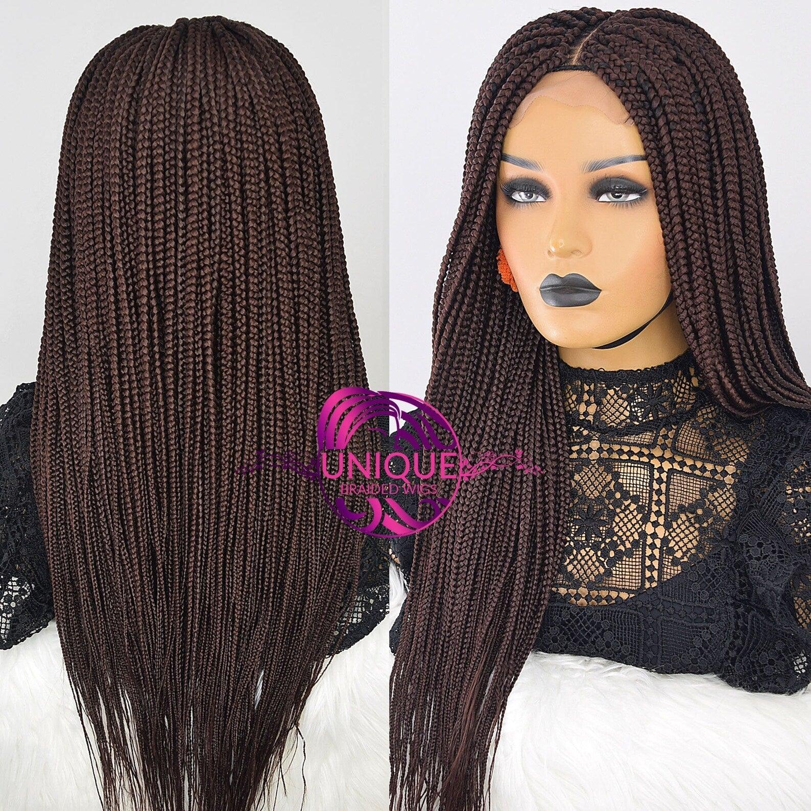 Box Braid Wigs - Tasha - UniqueBraidedWigs