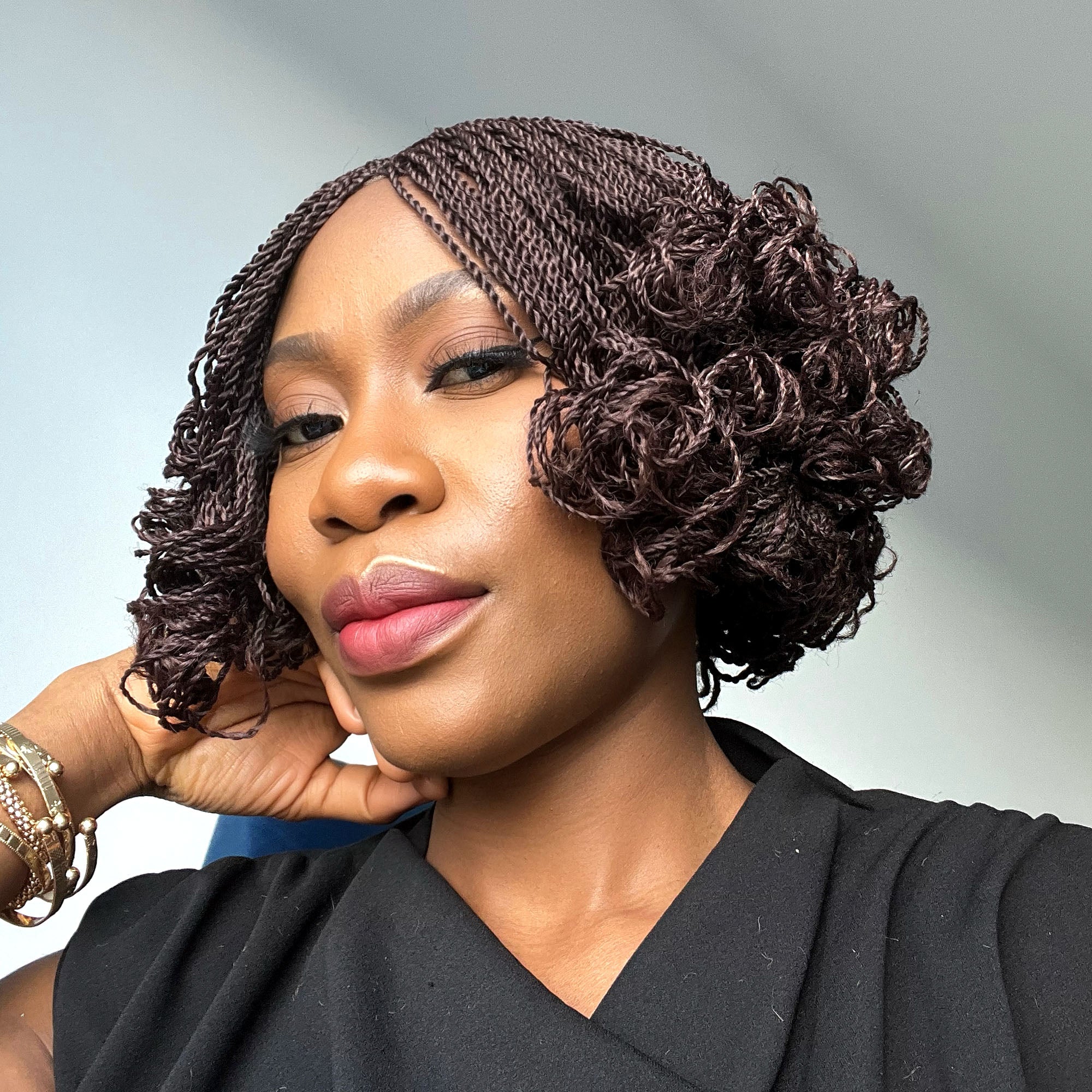 Kinky Twists with Curls Wig - Color 33