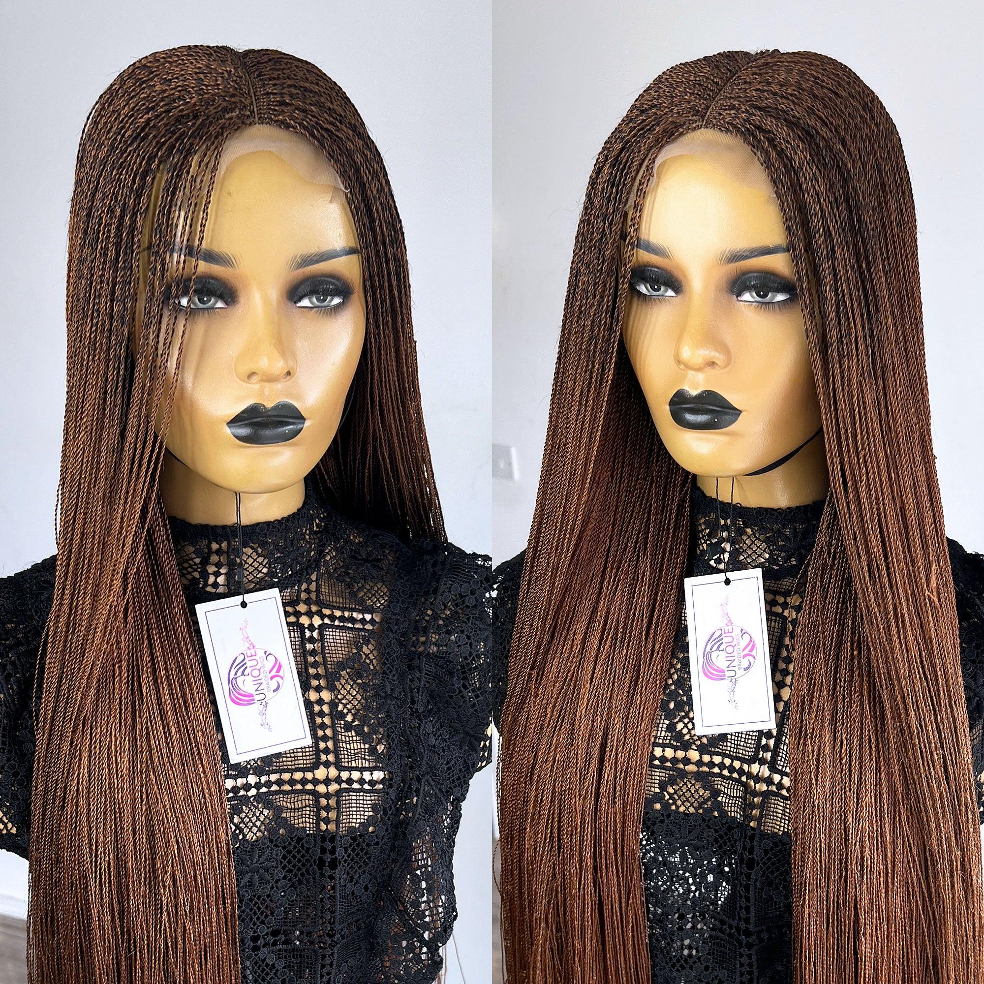 Unique Micro Needle Senegalese Twists Wig - #30 - UniqueBraidedWigs