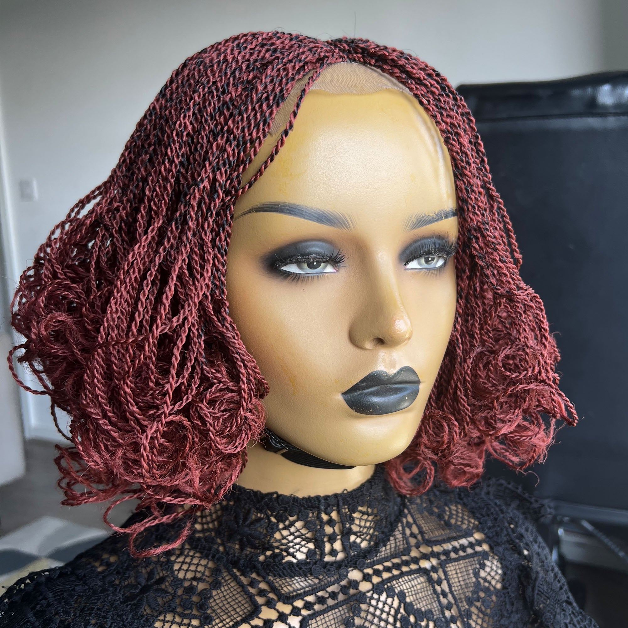 Kinky Twists with Curls Wig - Color 350