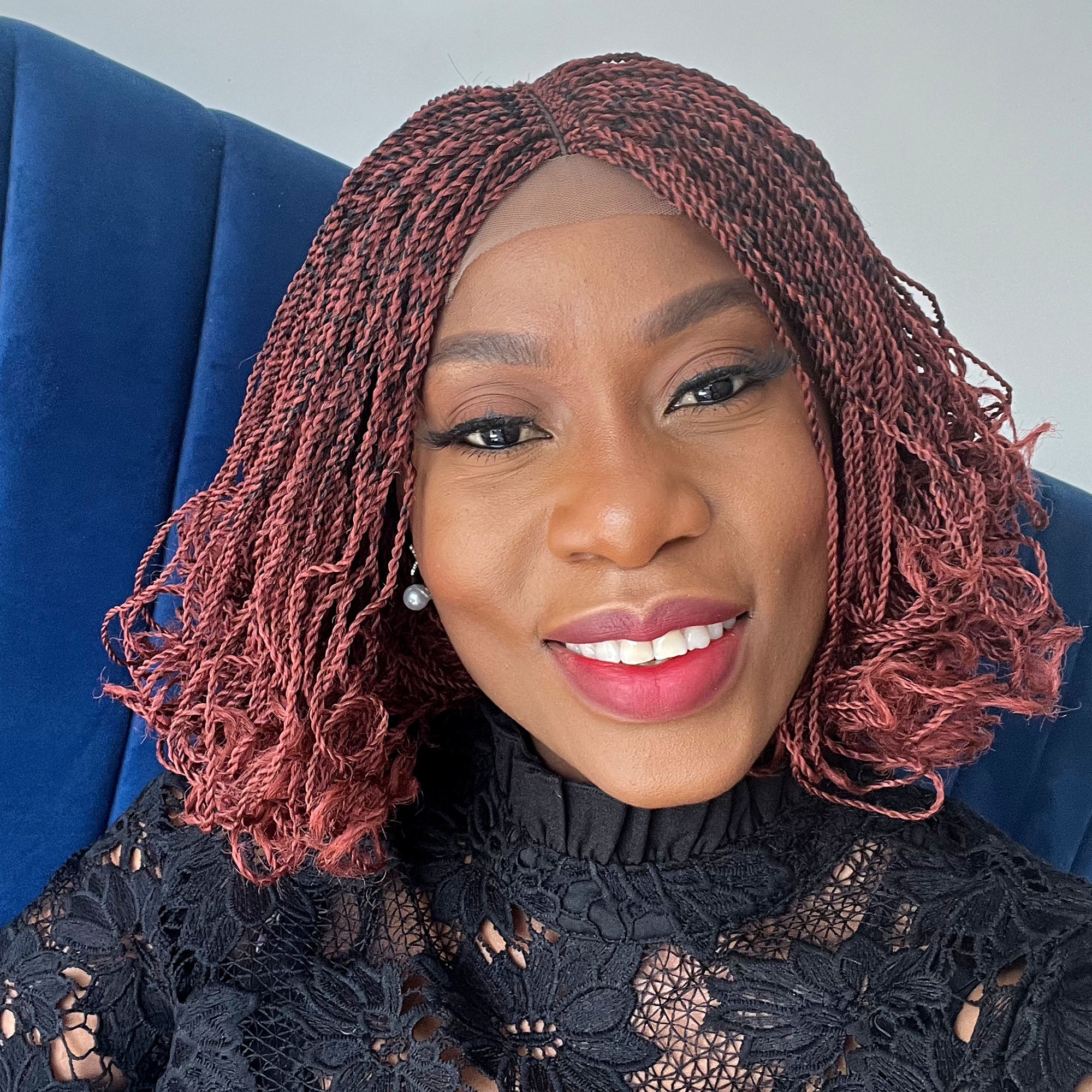 Kinky Twists with Curls Wig - Color 350
