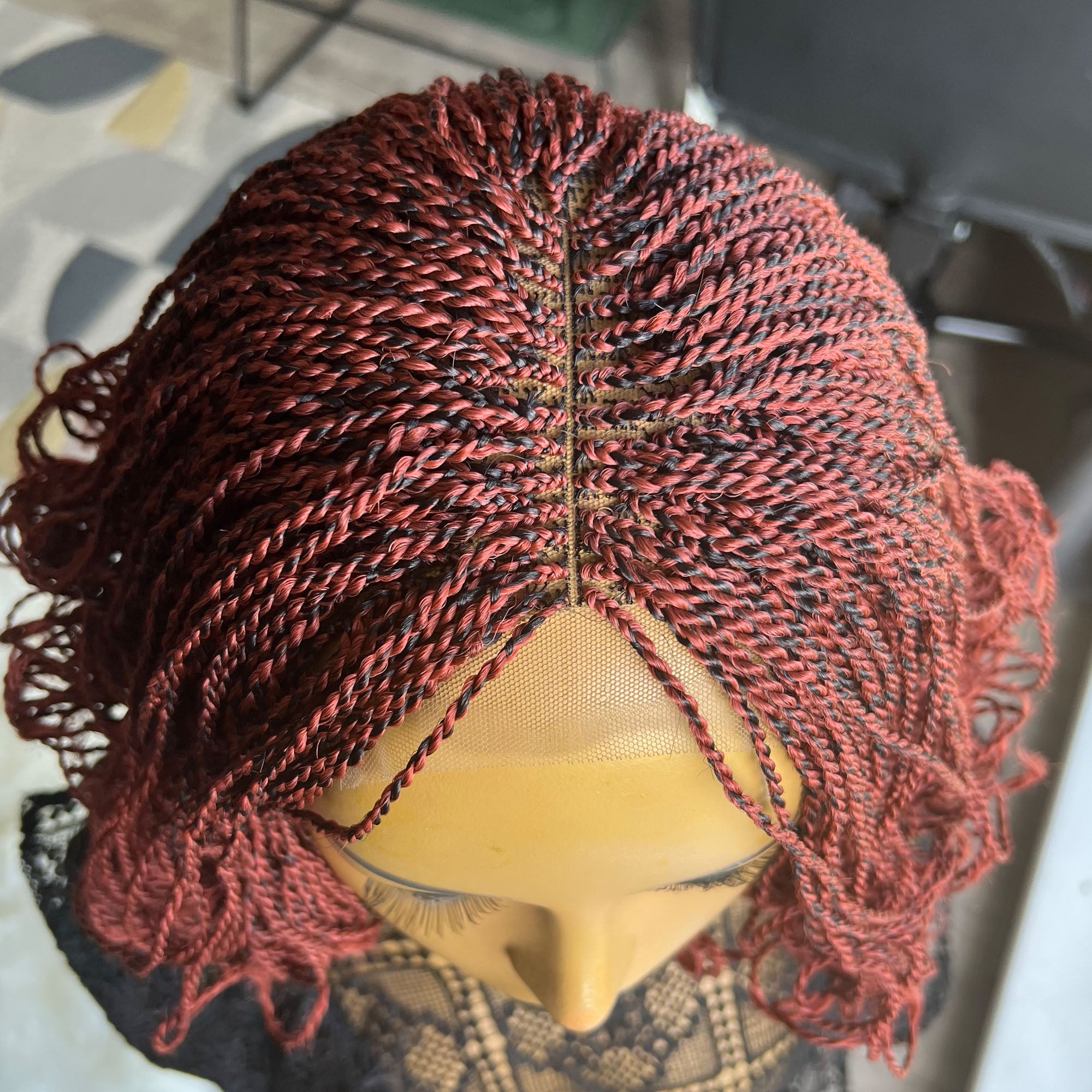 Kinky Twists with Curls Wig - Color 350
