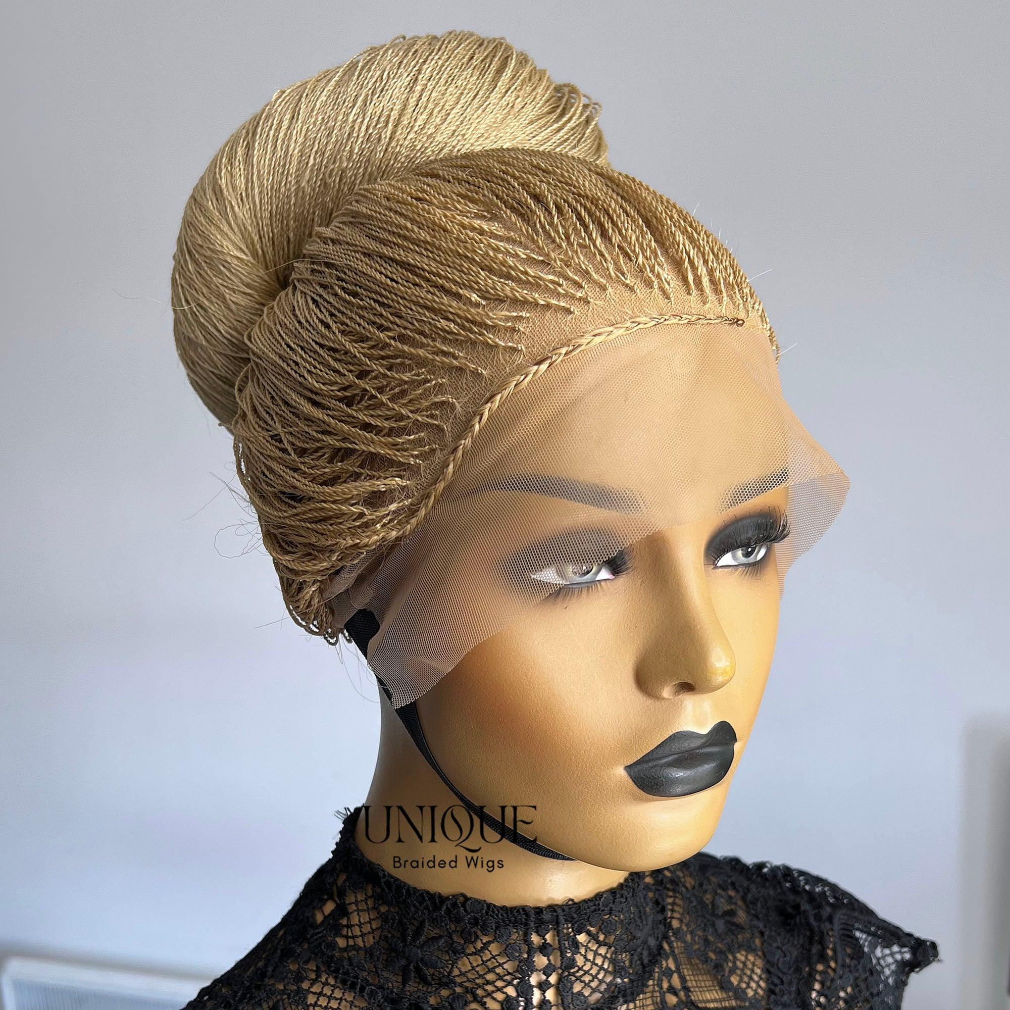Full Lace Micro Needle Senegalese Twists Wig - Starr - UniqueBraidedWigs
