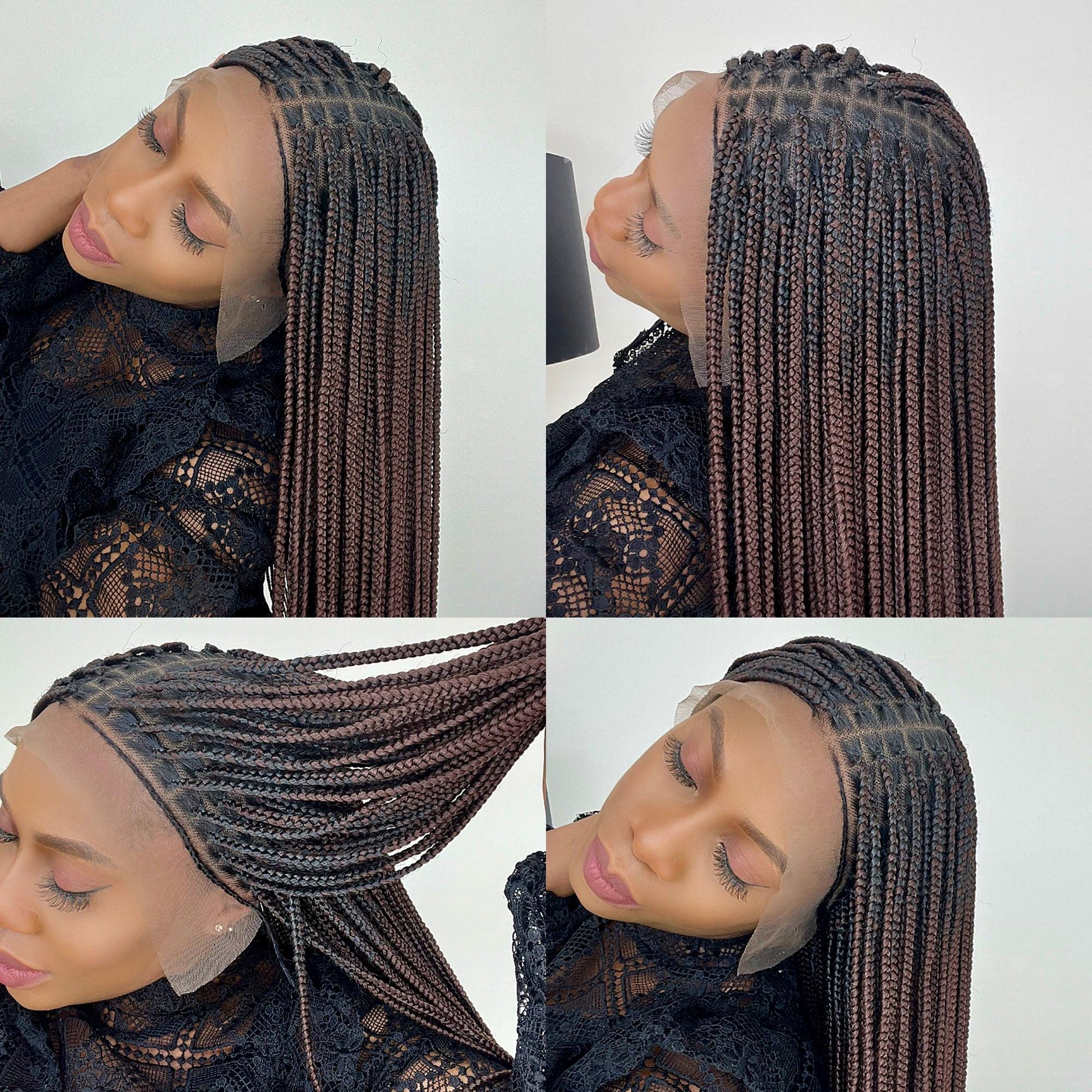 Unique Medium Knotless Braid Wig - #33 - UniqueBraidedWigs