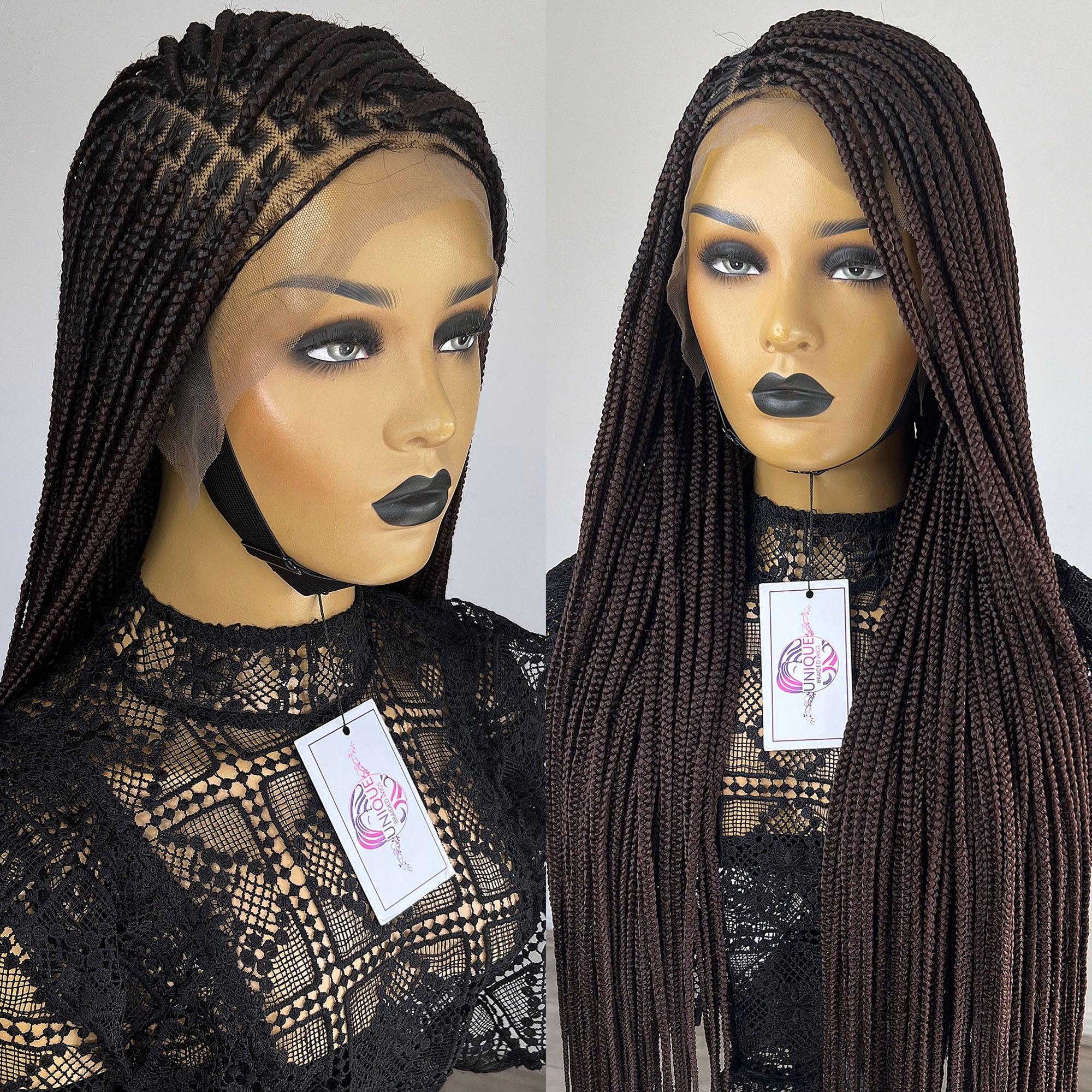 Knotless Braid Wig - Annie - UniqueBraidedWigs