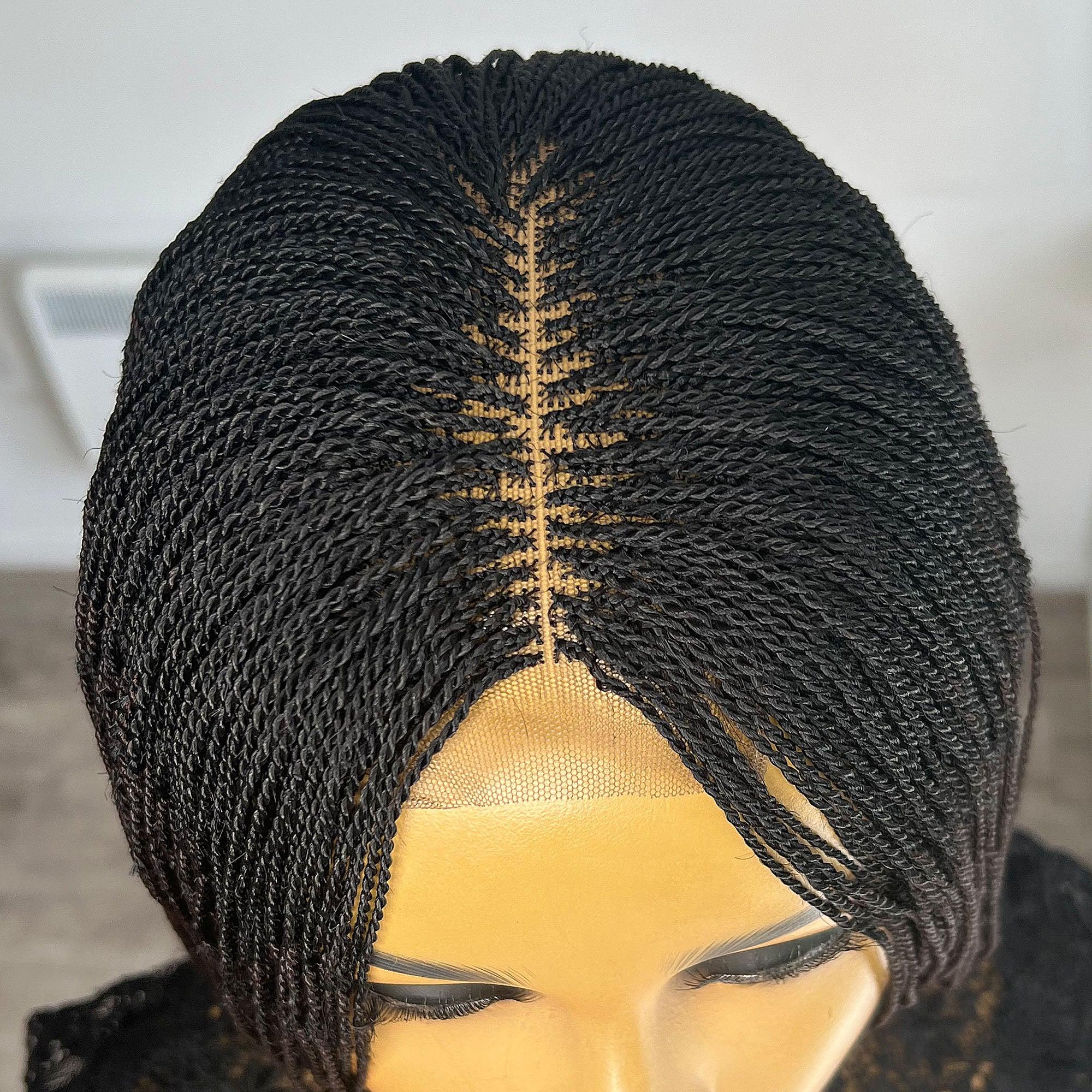 Micro Senegalese Twists - Elise - UniqueBraidedWigs