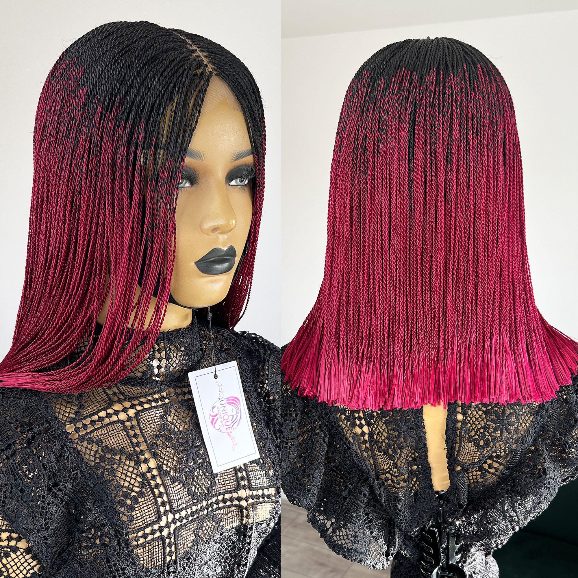 Micro Senegalese Twists - Elise - UniqueBraidedWigs