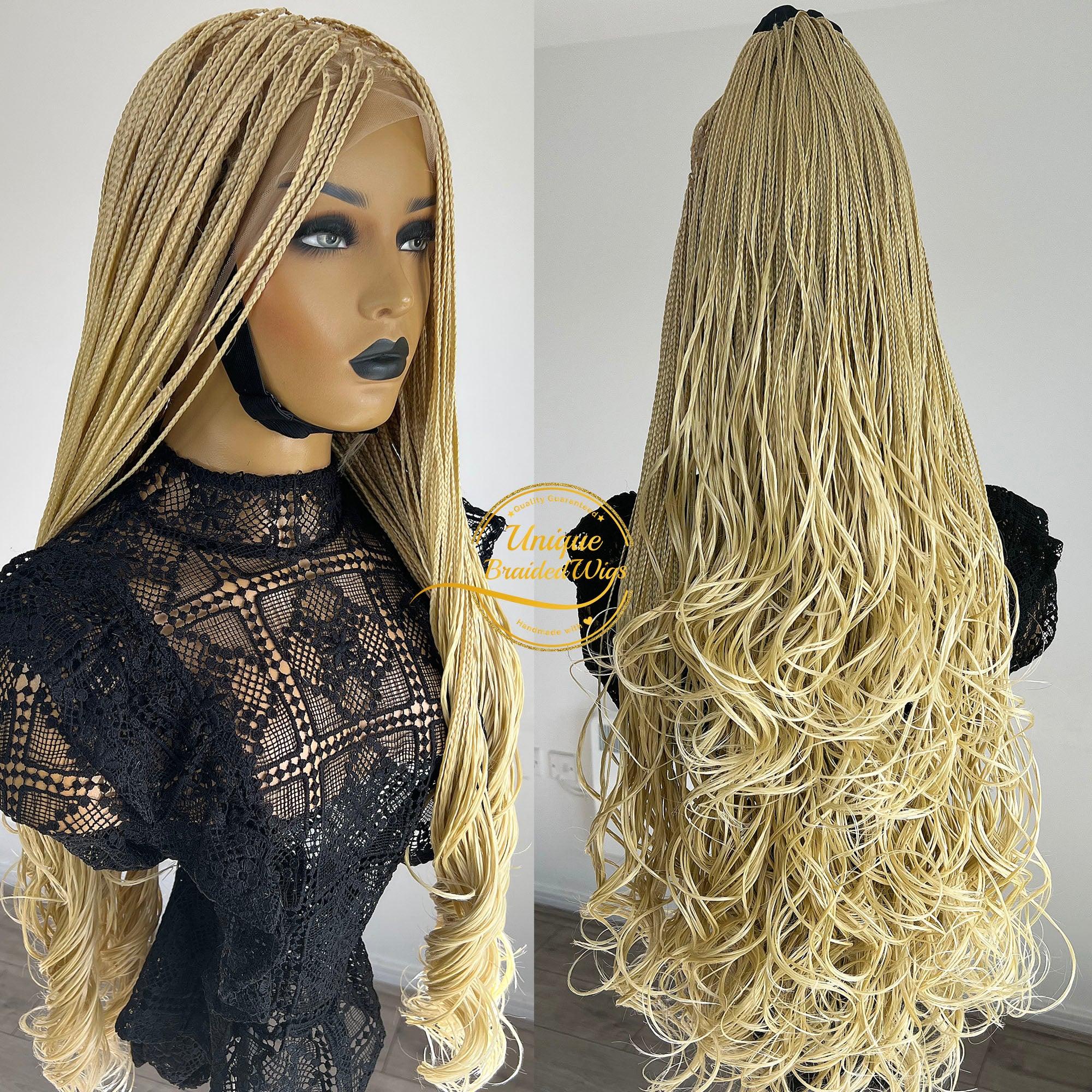 Naomi Curly Braids - Color 613 - UniqueBraidedWigs
