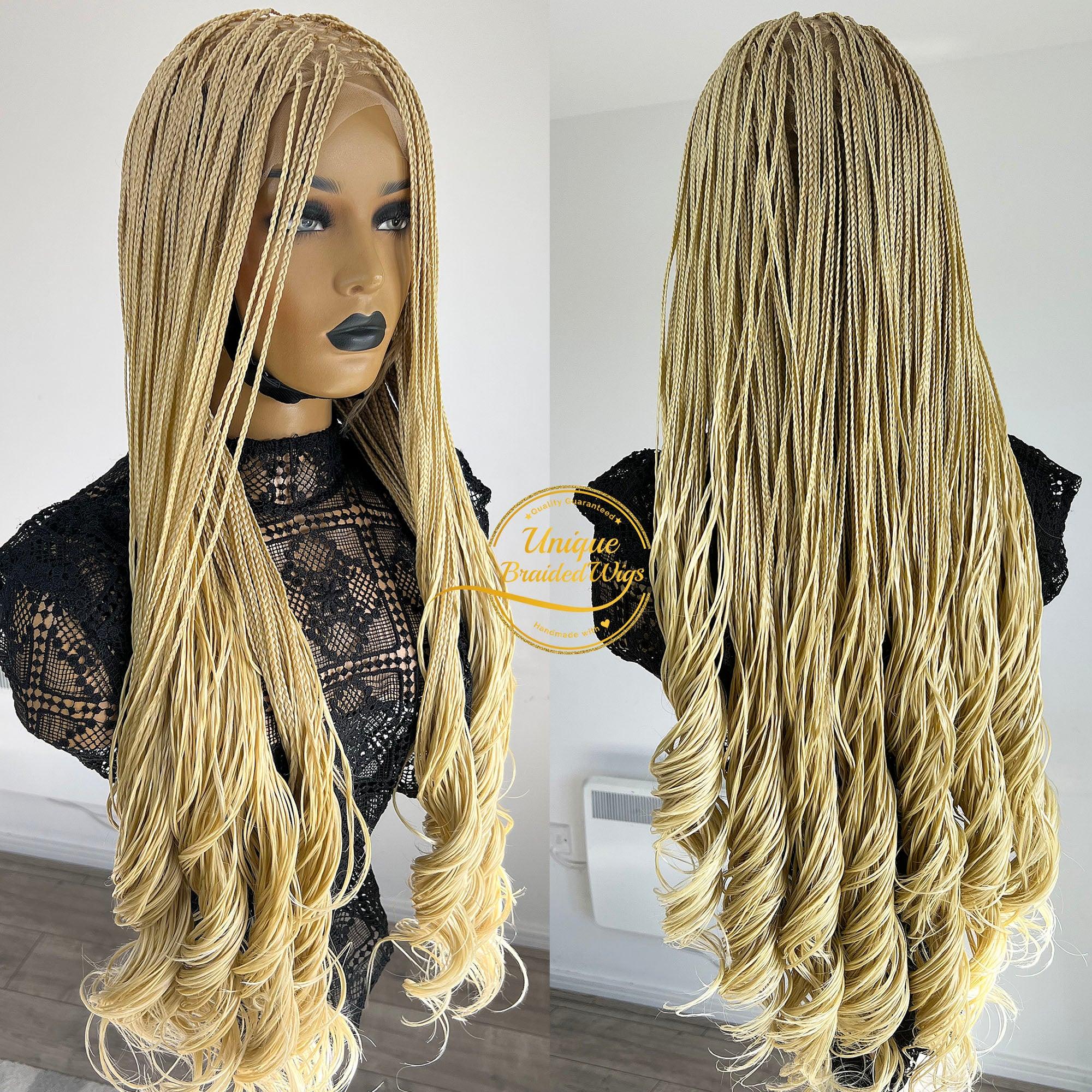 Naomi Curly Braids - Color 613 - UniqueBraidedWigs