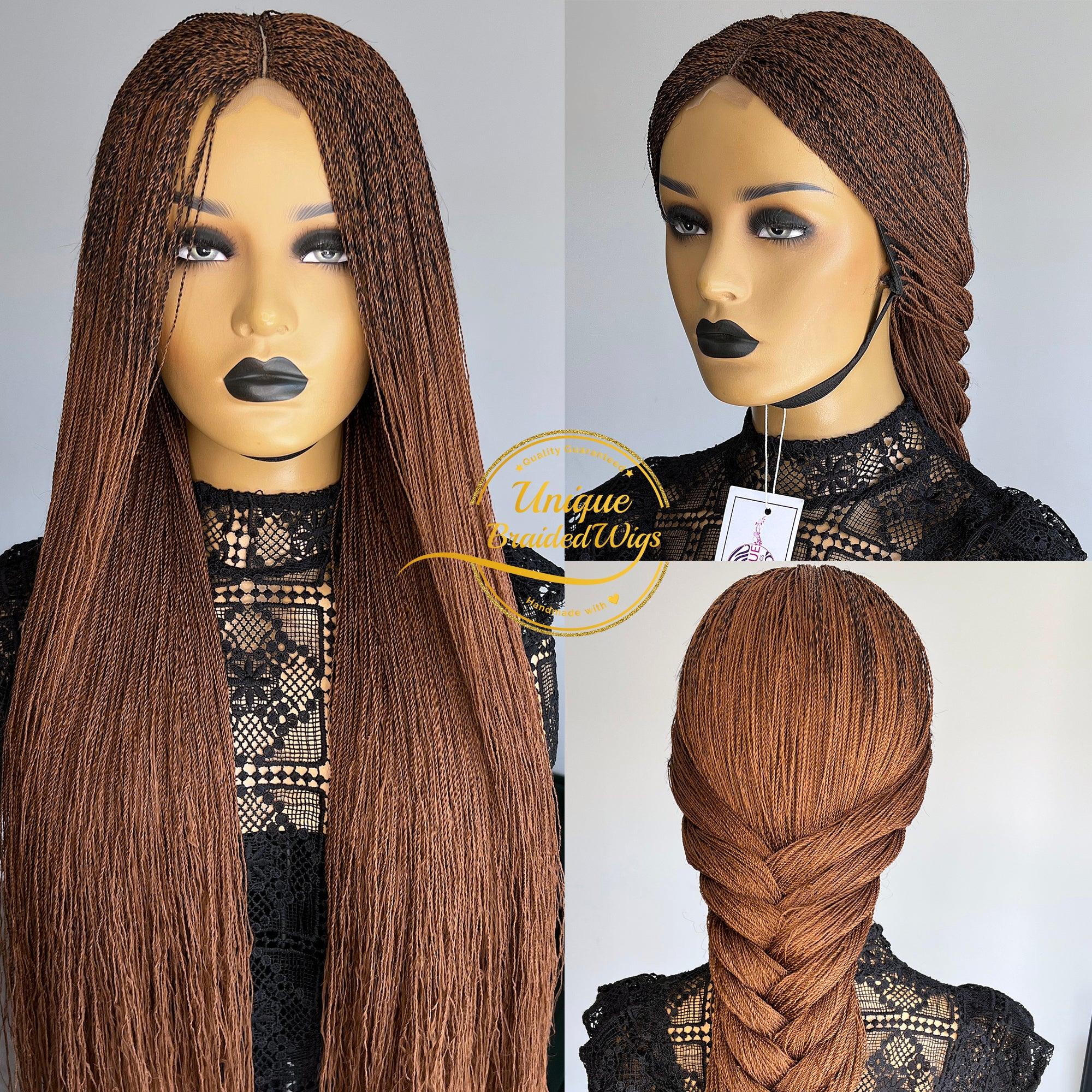 Senegalese Needle Twists Wig - Donna - UniqueBraidedWigs