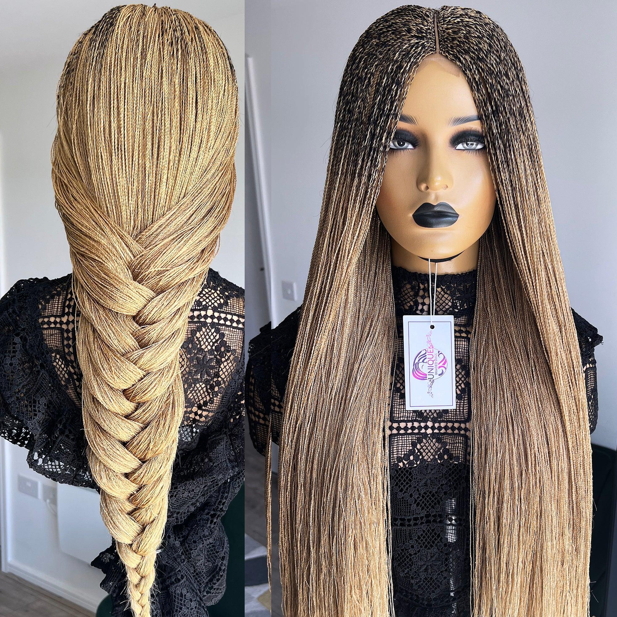 Senegalese Needle Twists Wig - Donna - UniqueBraidedWigs