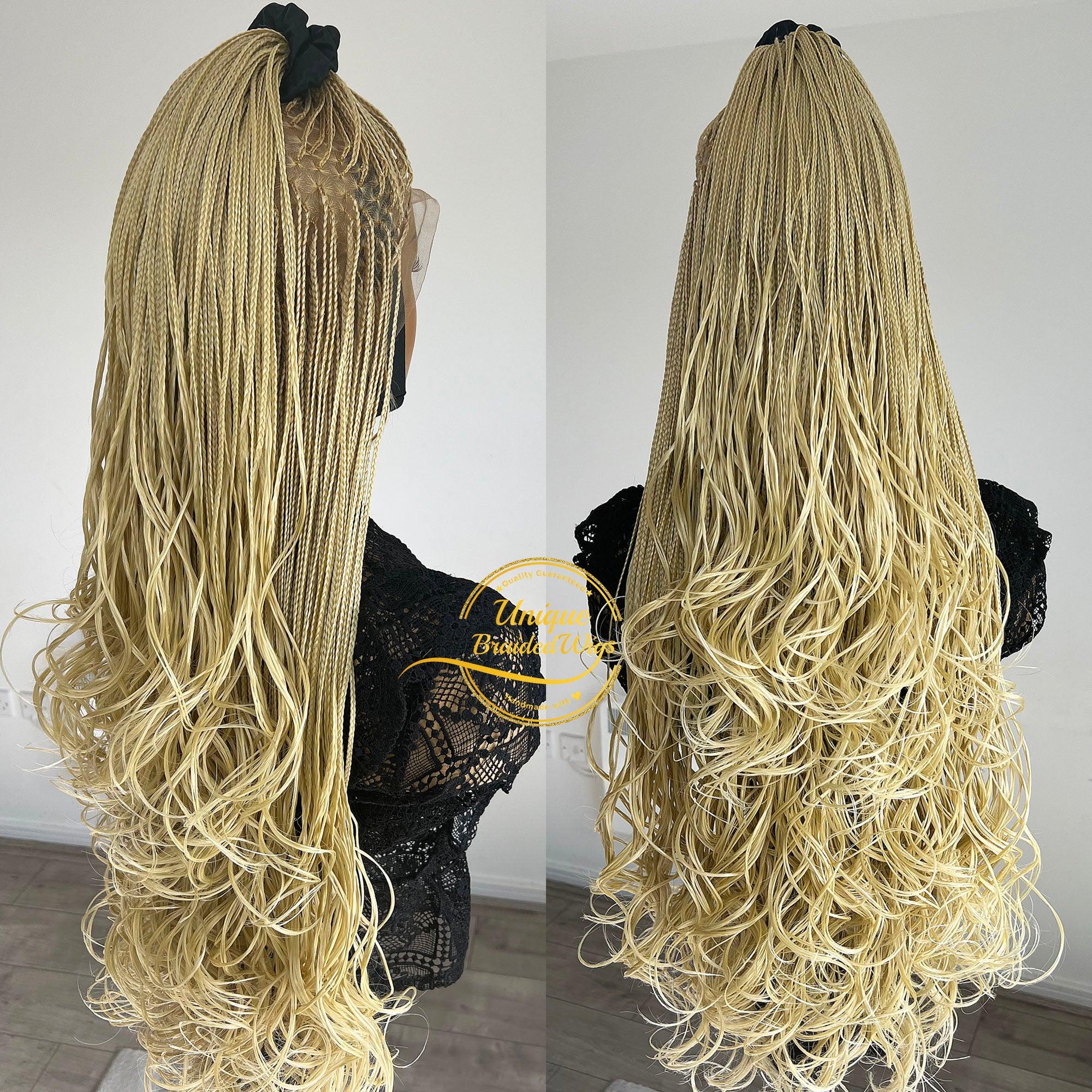Naomi Curly Braids - Color 613 - UniqueBraidedWigs