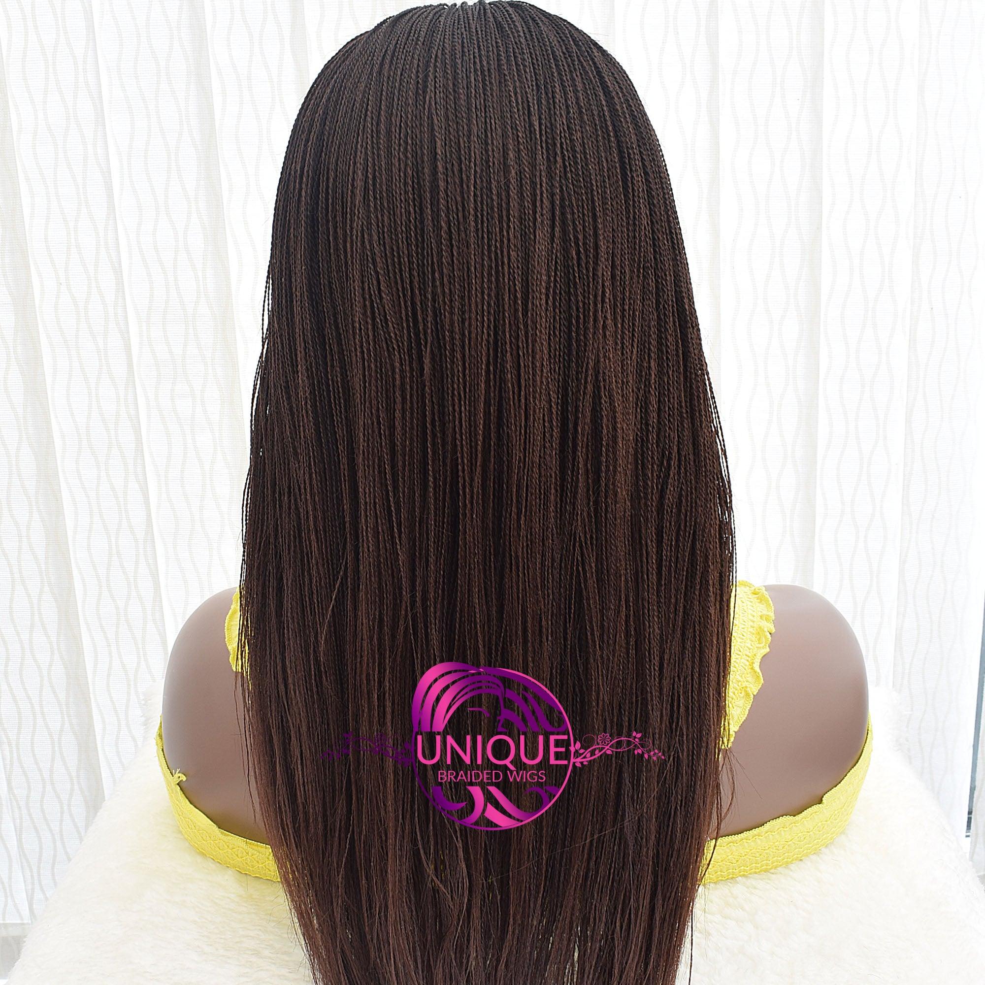 Micro Needle Senegalese Twists Wig - Naya - UniqueBraidedWigs