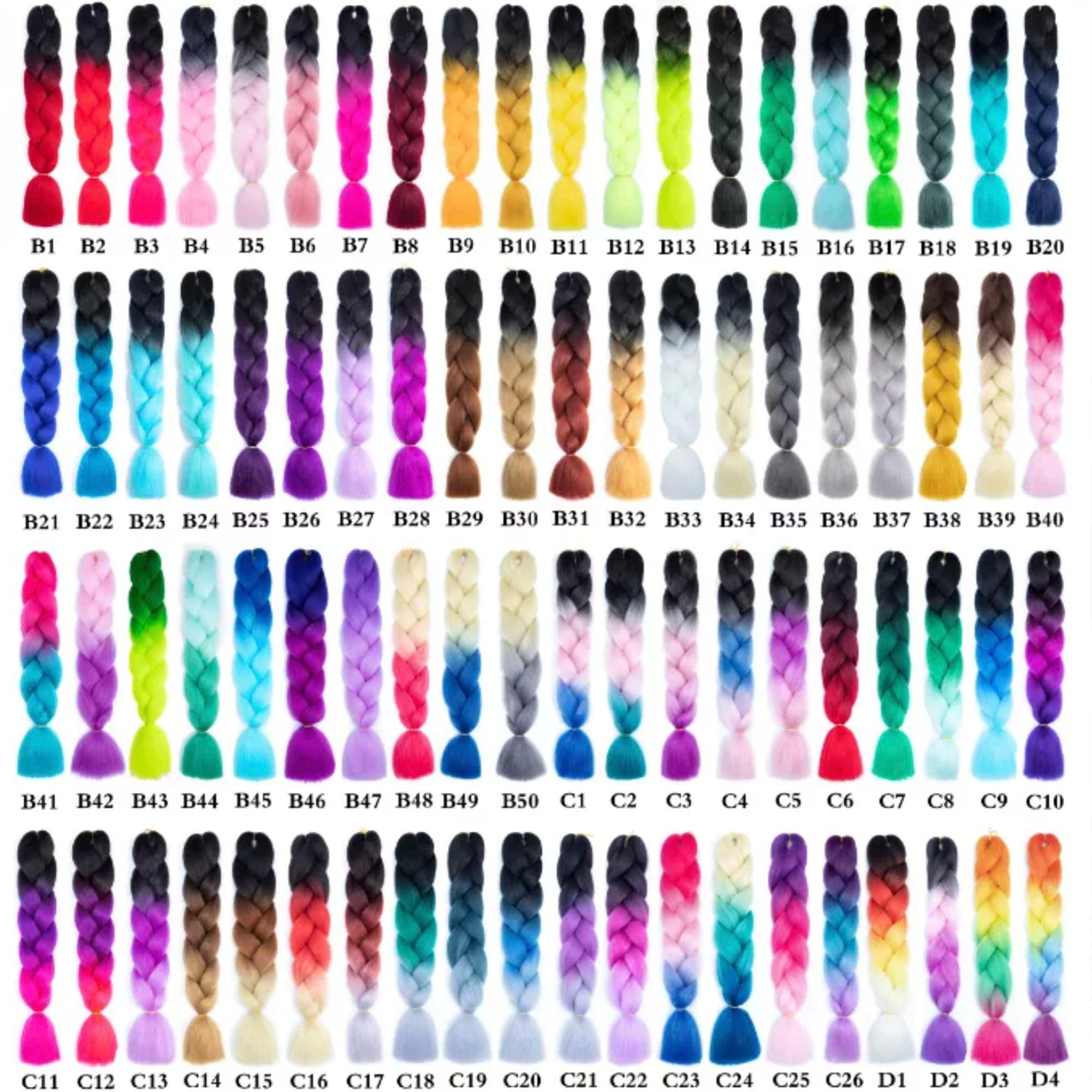 Ombre Micro Knotless Braids - Kels - UniqueBraidedWigs