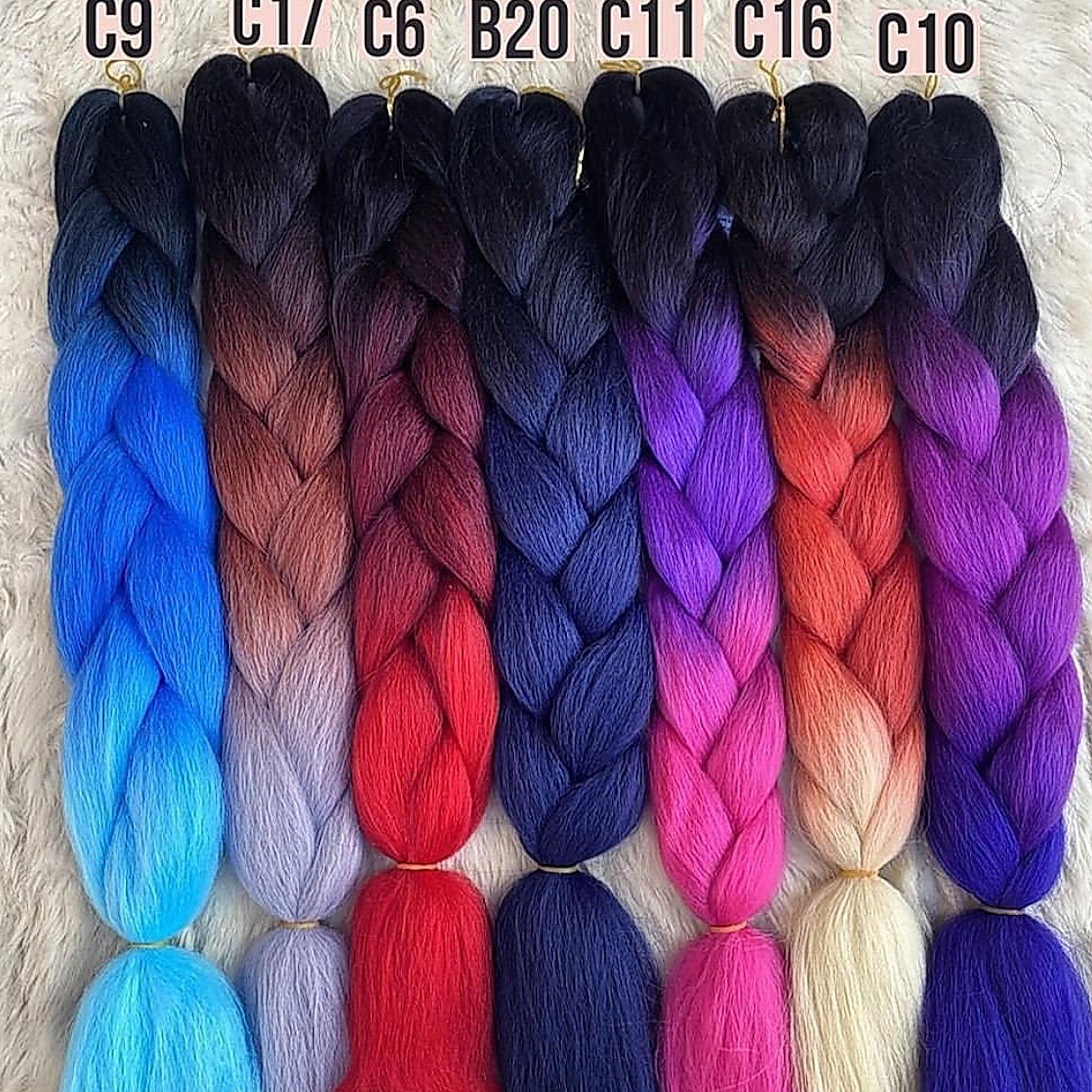 Ombre Tone Knotless Braided Wig - Ade - UniqueBraidedWigs