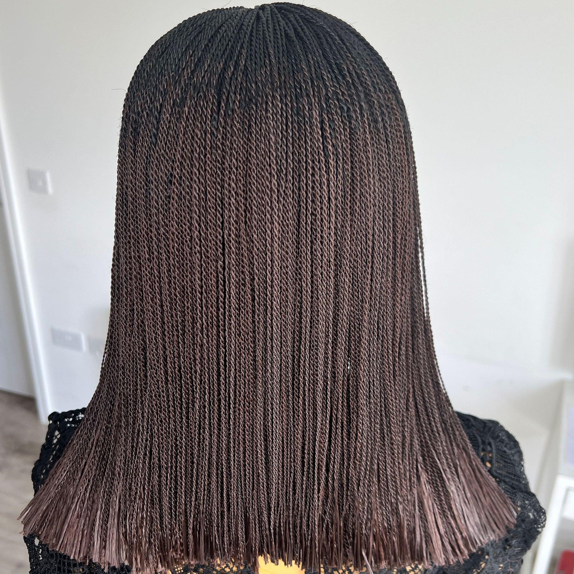 Micro Senegalese Twists - Elise - UniqueBraidedWigs