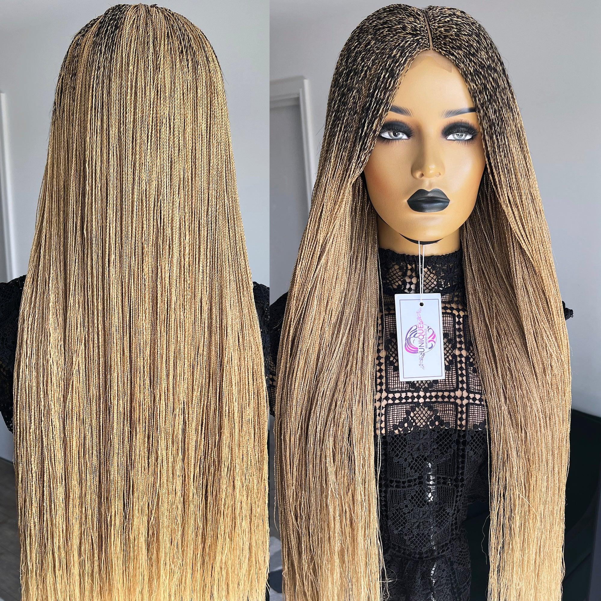 Senegalese Needle Twists Wig - Donna - UniqueBraidedWigs