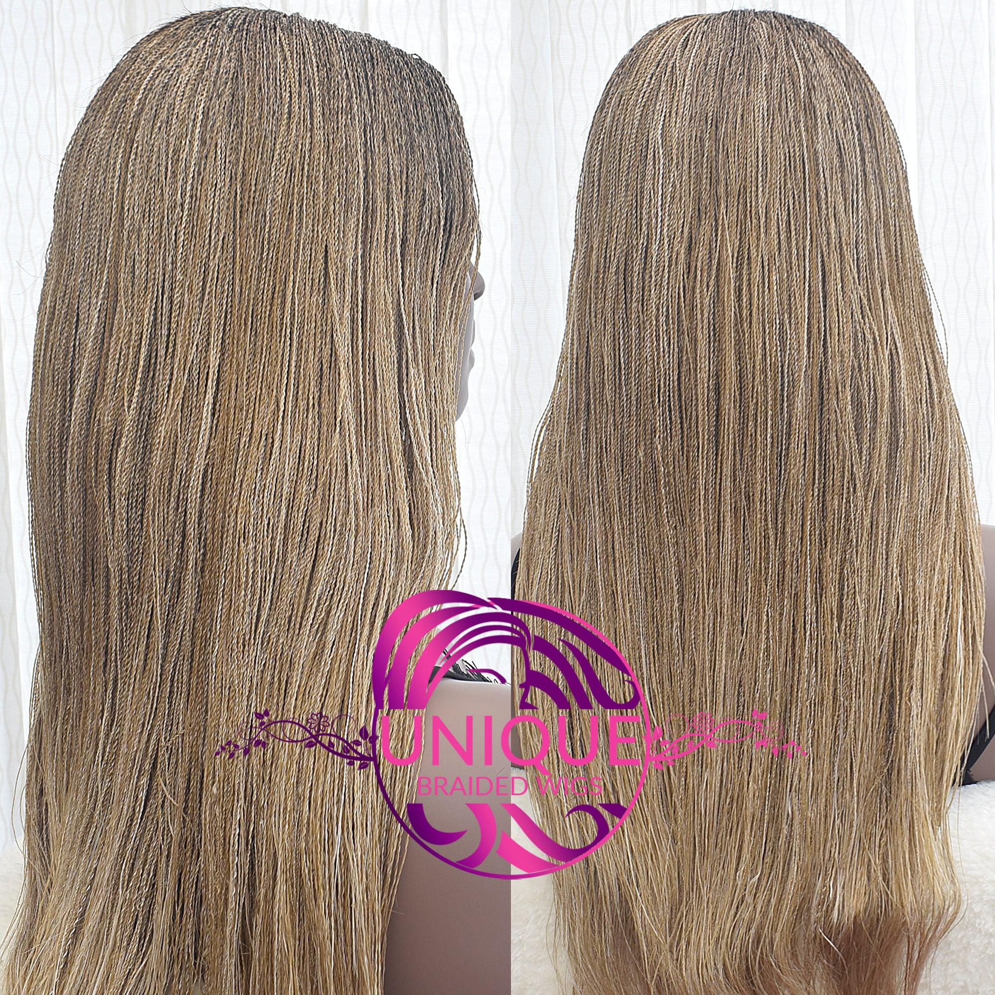 Micro Needle Senegalese Twists Wig - Naya - UniqueBraidedWigs