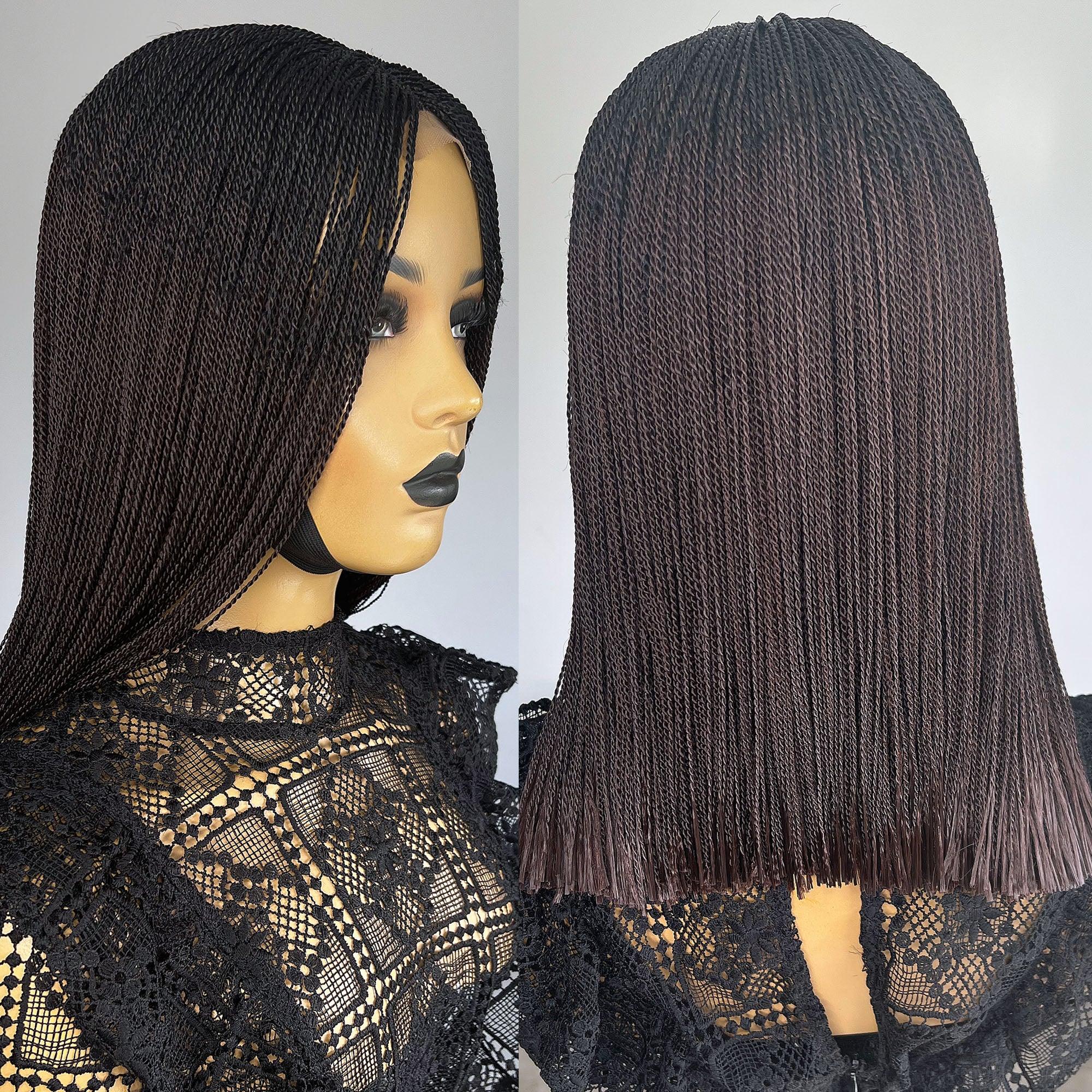 Micro Senegalese Twists - Elise - UniqueBraidedWigs