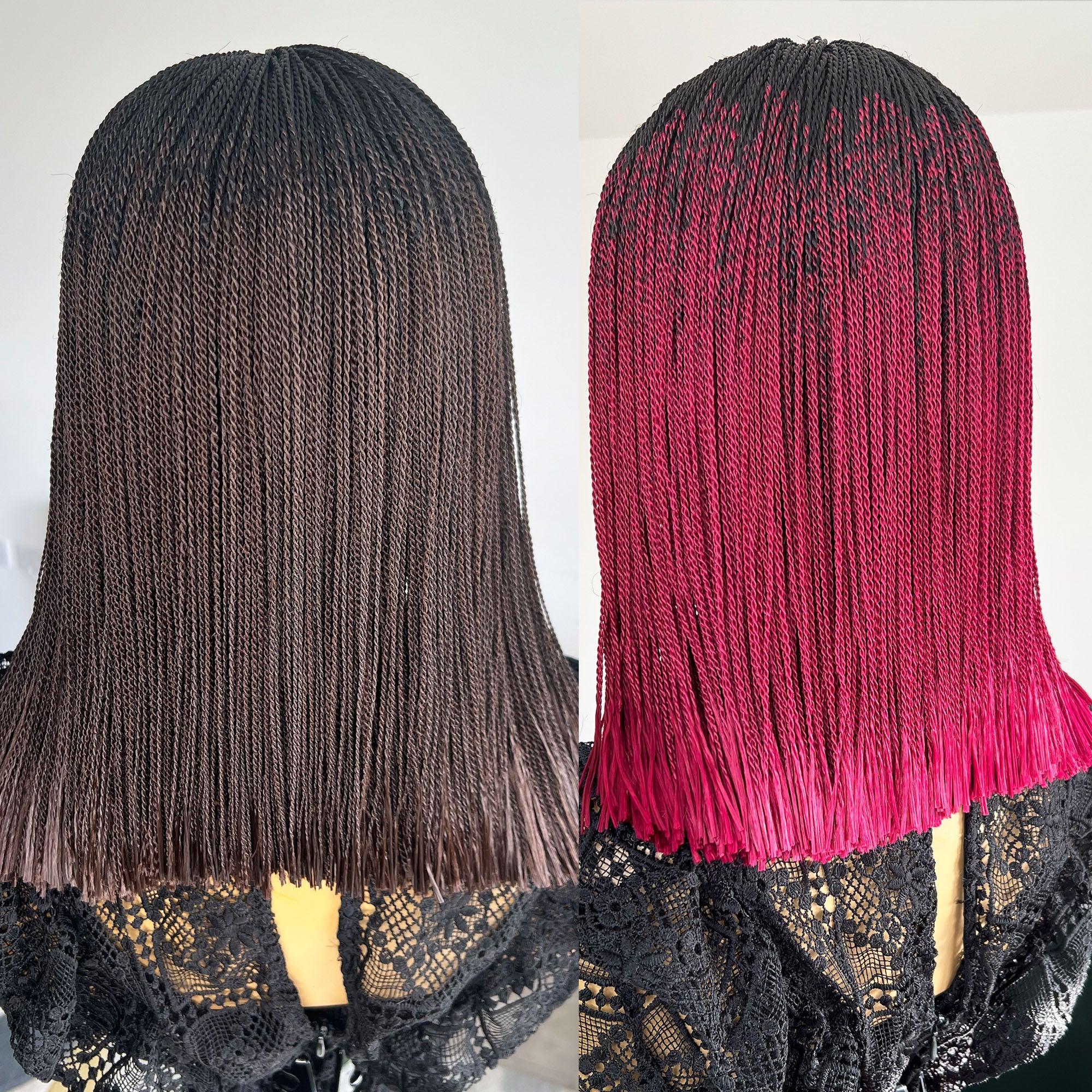 Micro Senegalese Twists - Elise - UniqueBraidedWigs