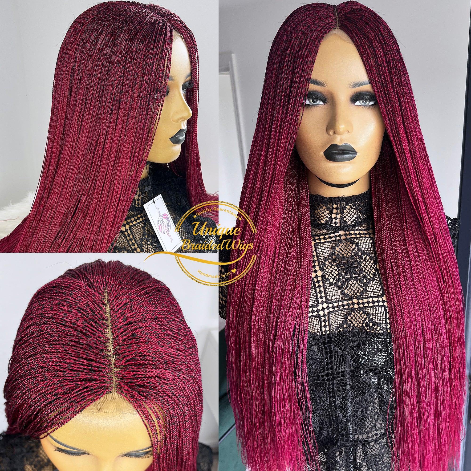 Micro Needle Senegalese Twists Wig - Naya - UniqueBraidedWigs