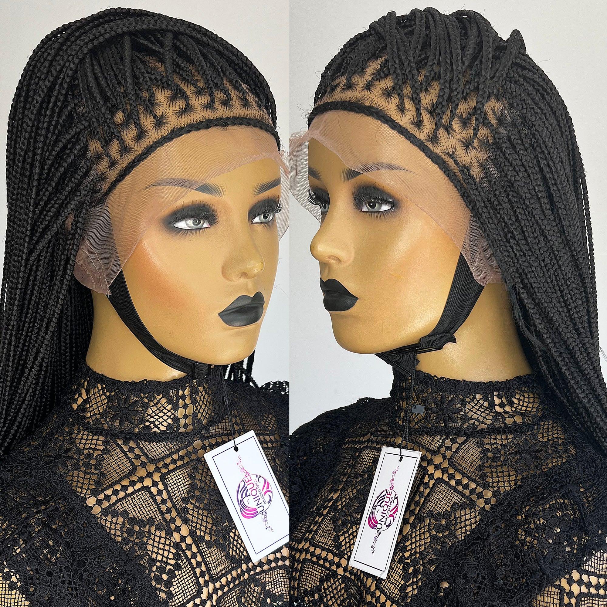 Knotless Box Braids Wig - Nadia - UniqueBraidedWigs