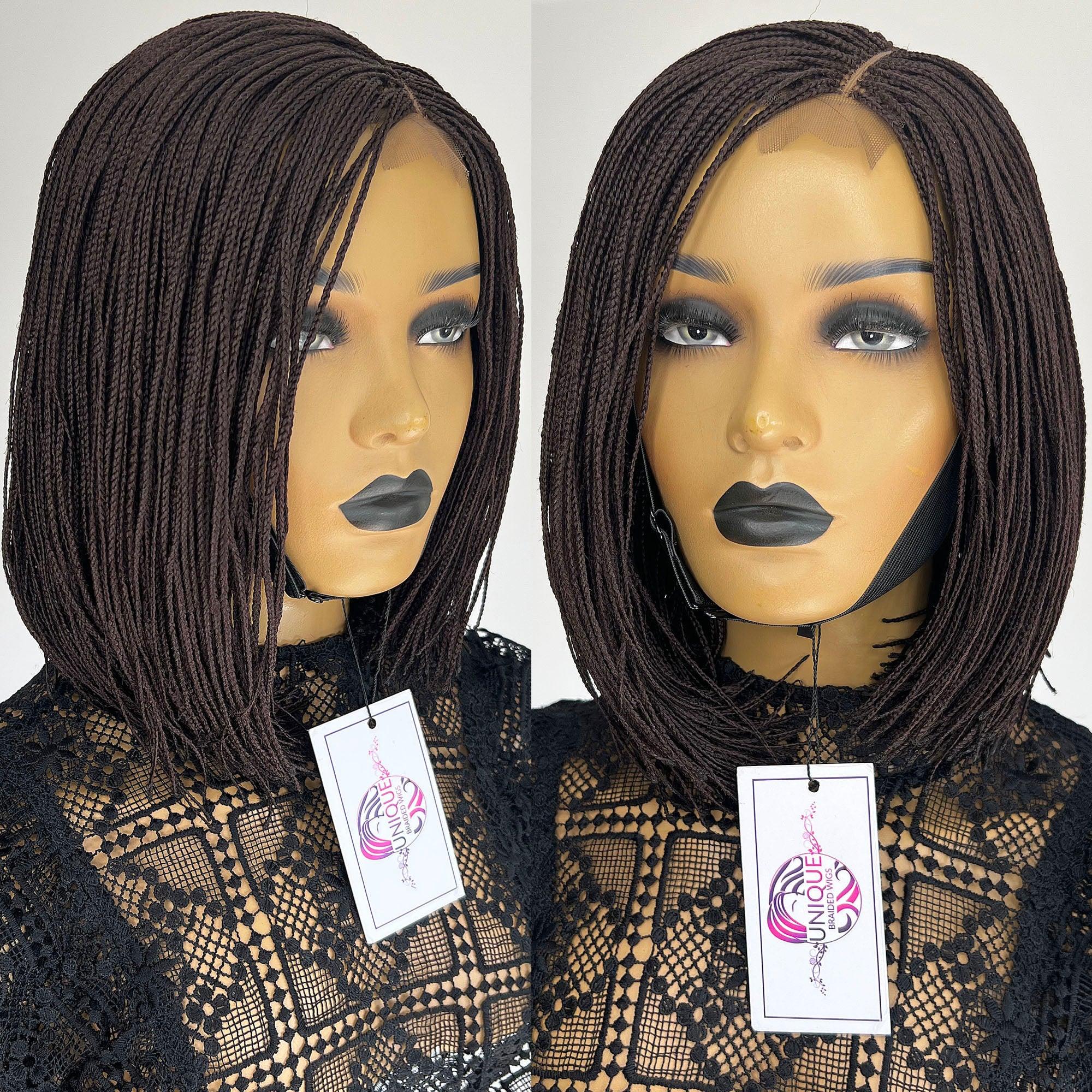 Listing Title:Braided wig, Nigerian Woman Braided wigs hotsell for Black woman