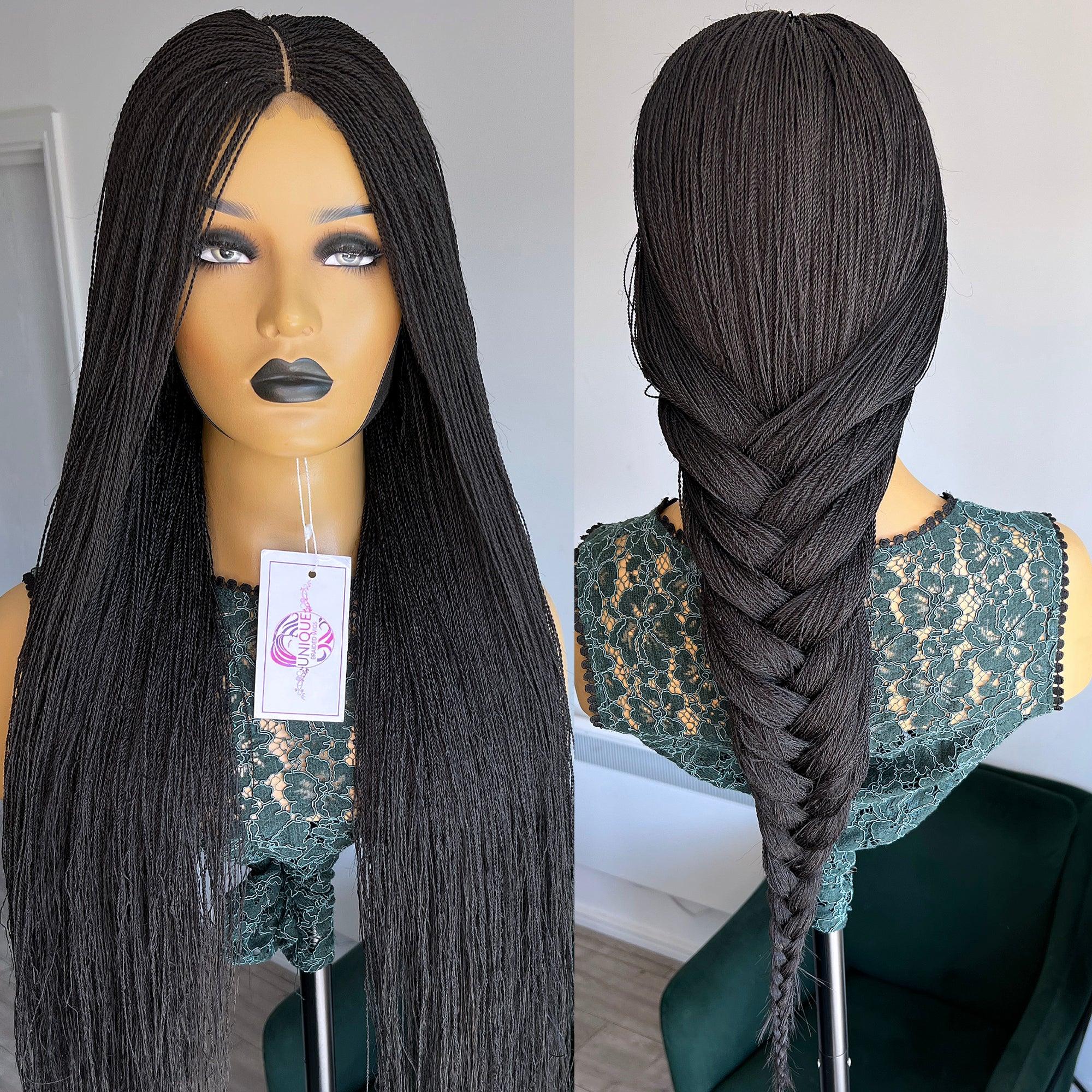 Senegalese Needle Twists Wig - Donna - UniqueBraidedWigs
