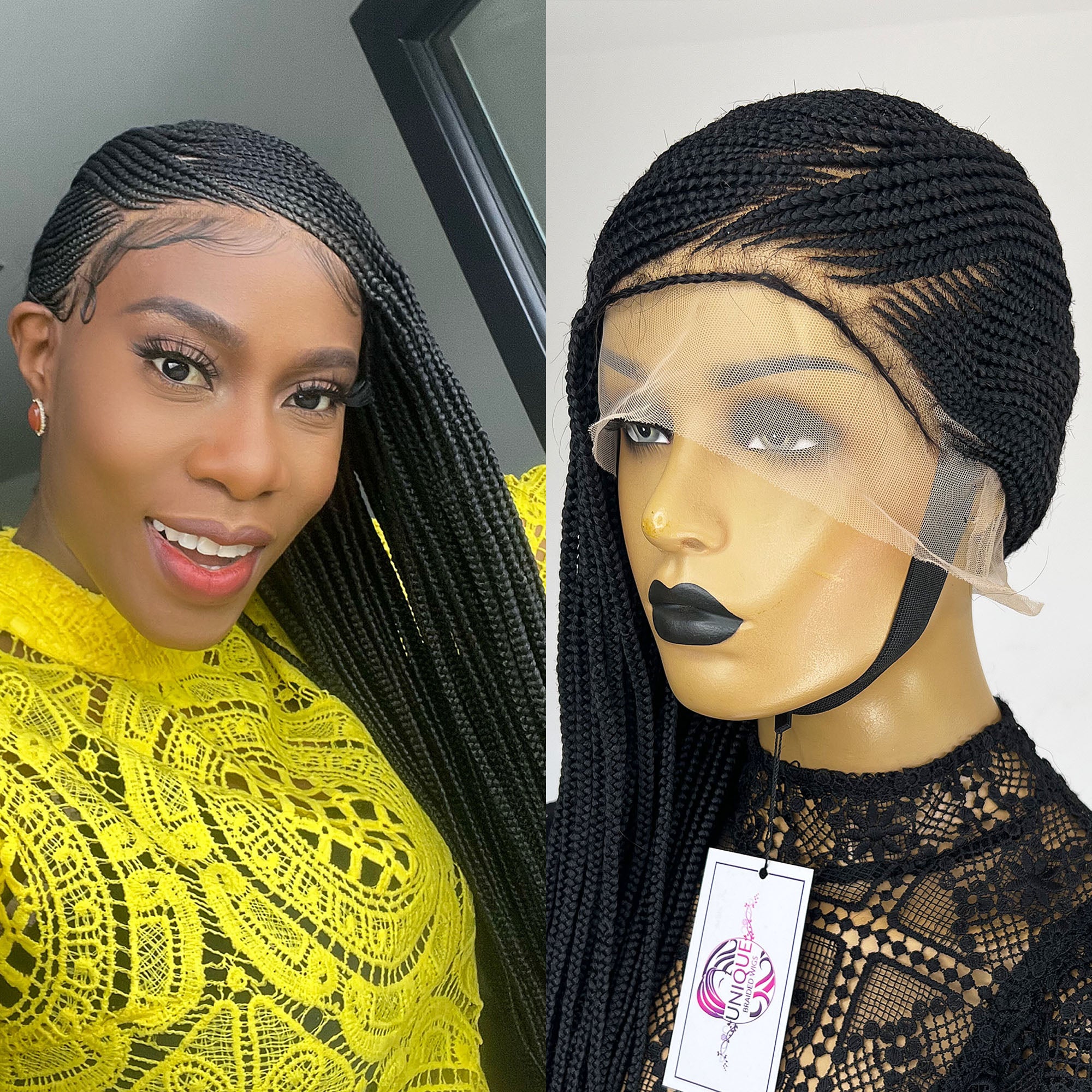 Embrace the Elegance of Lemonade Braids: Handmade to Perfection - UniqueBraidedWigs