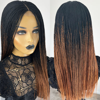 Unique Micro Needle Senegalese Twists Wig - #1b/30 ombre (20 inches) - UniqueBraidedWigs