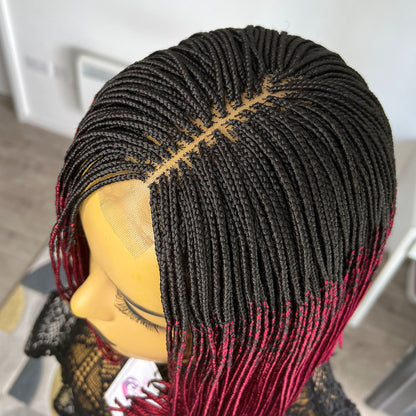 Edna Micro Box Braids - #1b/BG Ombre