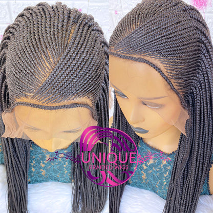 Cornrow Box Braided Wig - Aries