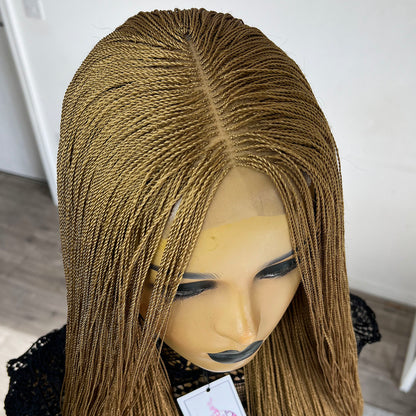 Unique Micro Needle Senegalese Twists Braided Wig - #27 - UniqueBraidedWigs